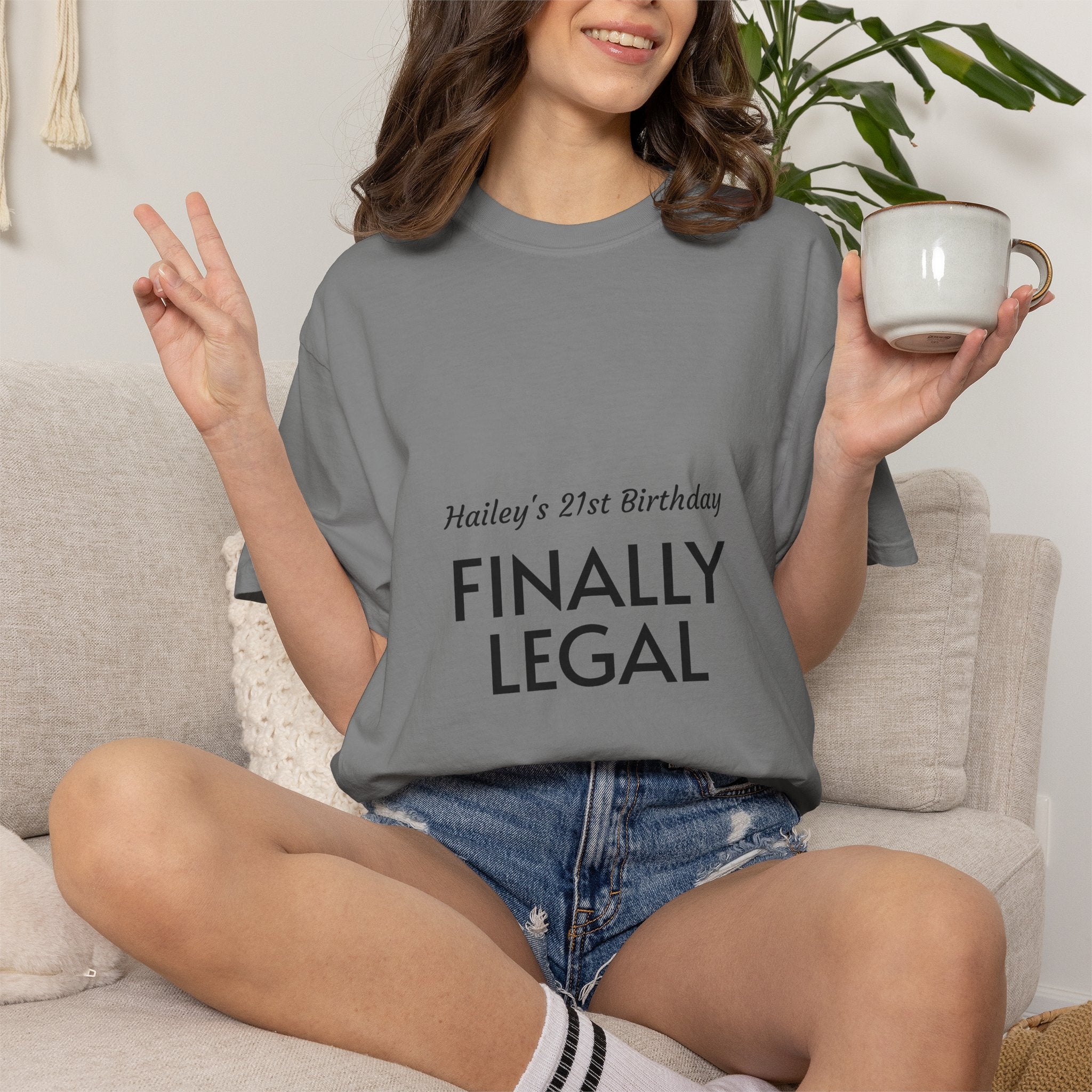 Finally Legal 21st Birthday T-Shirt