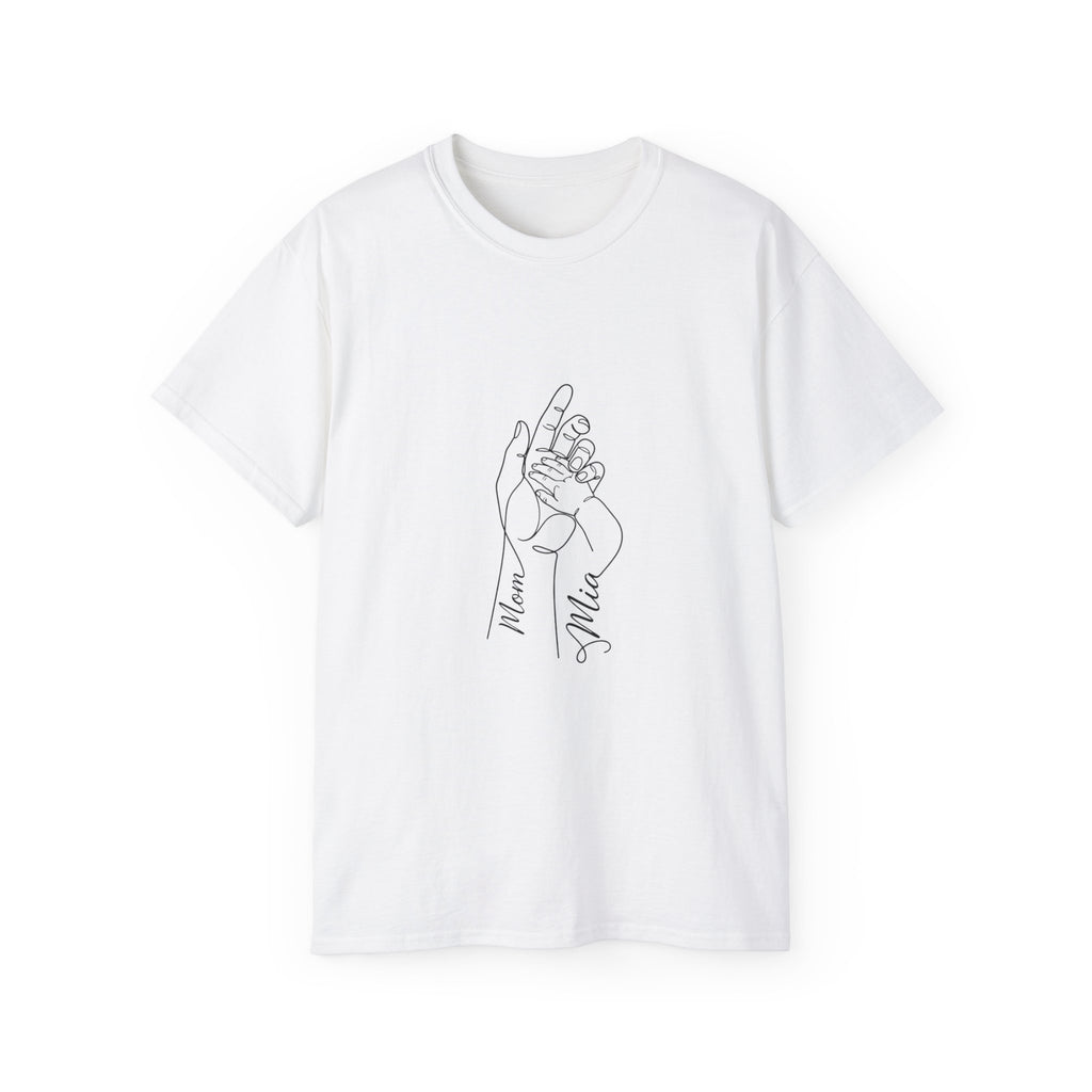 Matching Hands Relaxed Unisex Baumwoll-T-Shirt