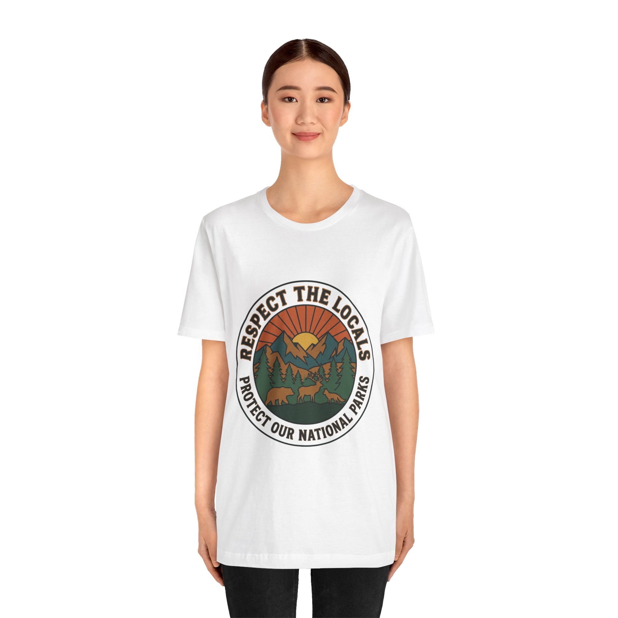 T-Shirt "Schützt unsere Nationalparks"