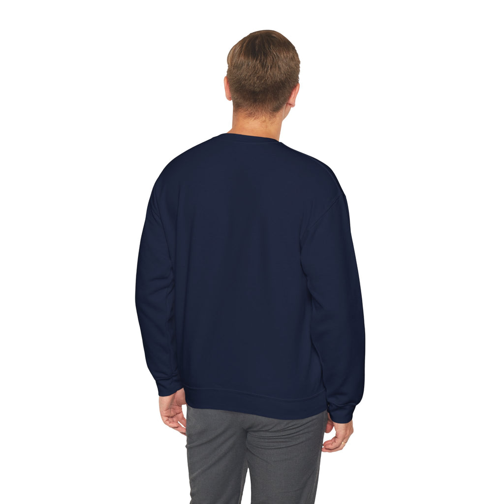 Hot Dog, High Five Rundhals-Sweatshirt | BBQ Vierter Juli, Retro Patriotische Hot-Dog-Witze