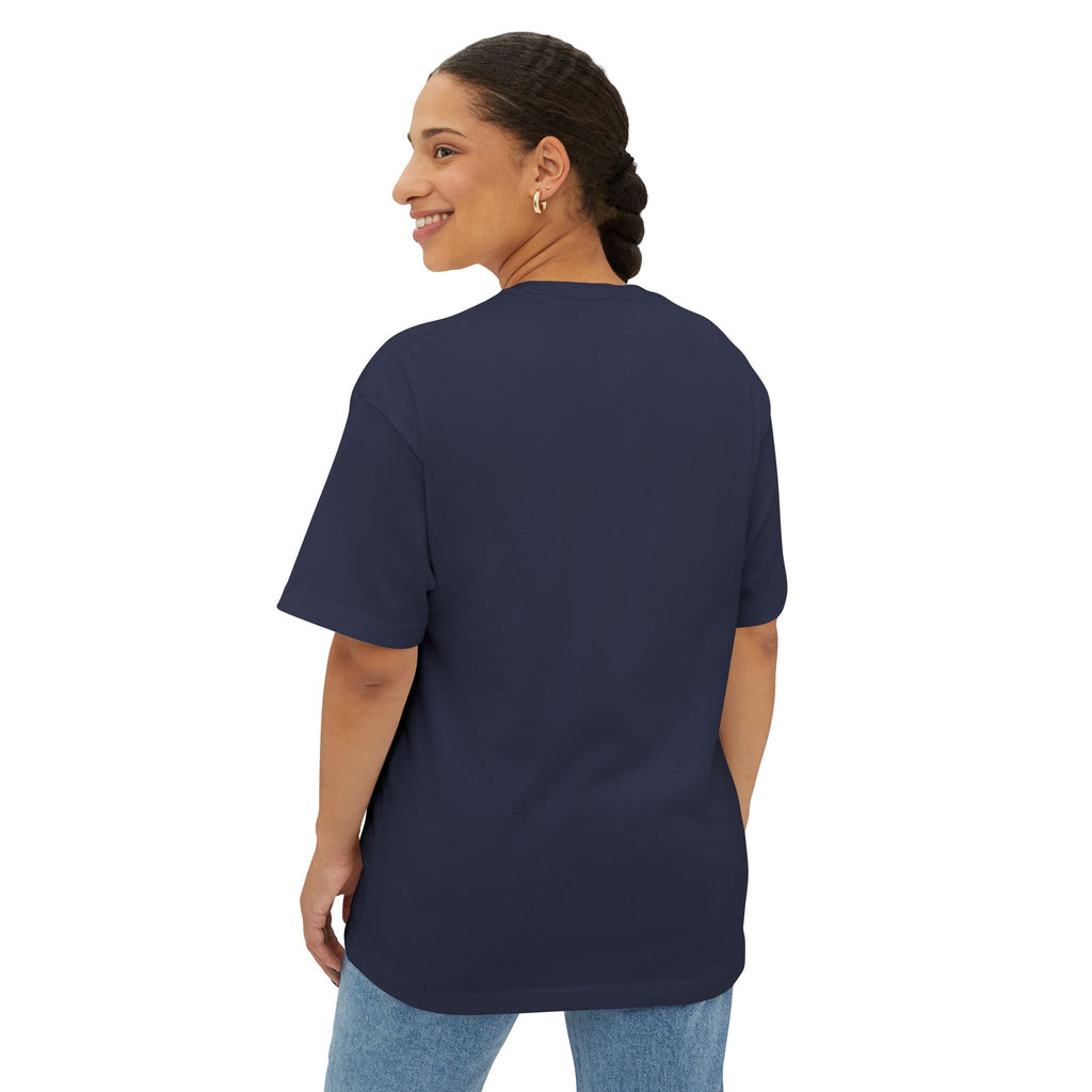 Unisex Boxy T-Shirt – "1% Better Every Day" Cotton Tee