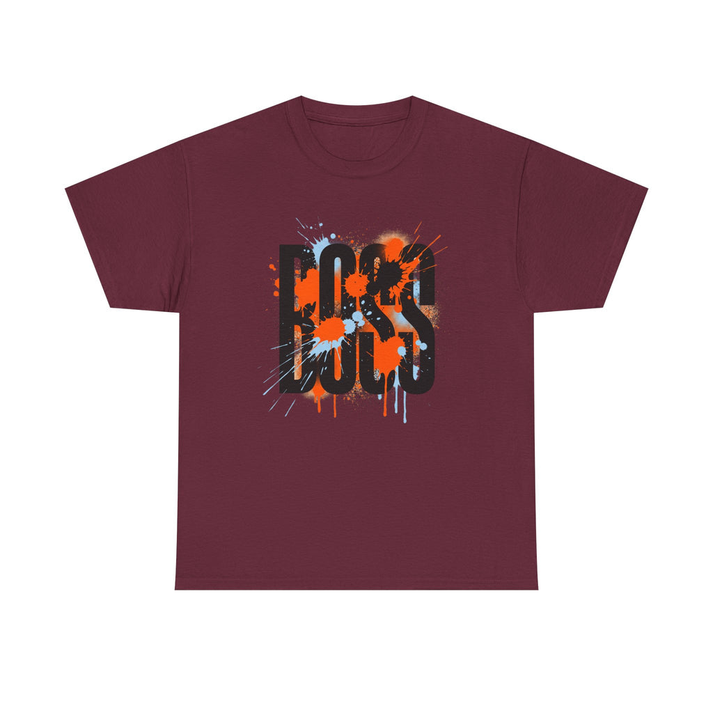 BOSS Graffiti Tee – Street Art Graphic T-Shirt