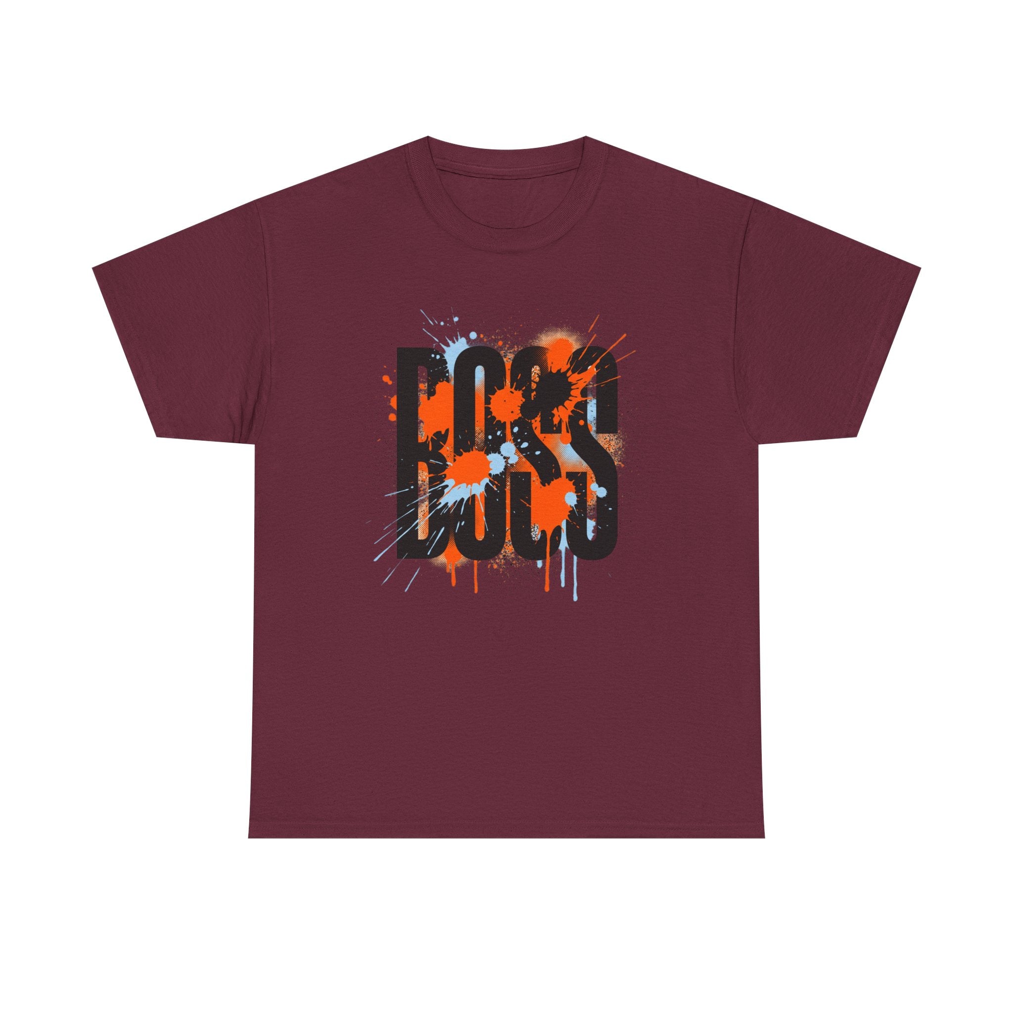 BOSS Graffiti Tee – Street Art Graphic T-Shirt