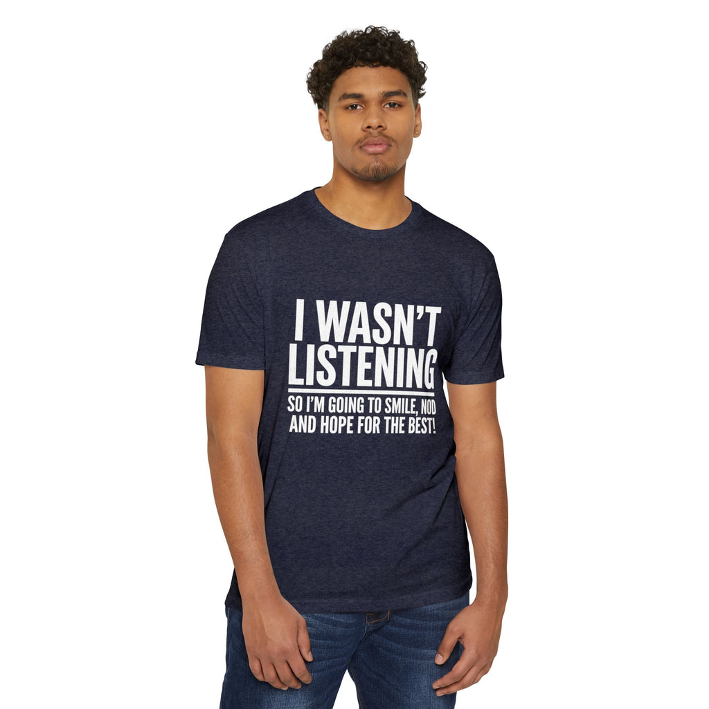 Graphic unisex soft cotton T‑Shirt — Funny Sarcastic Tee