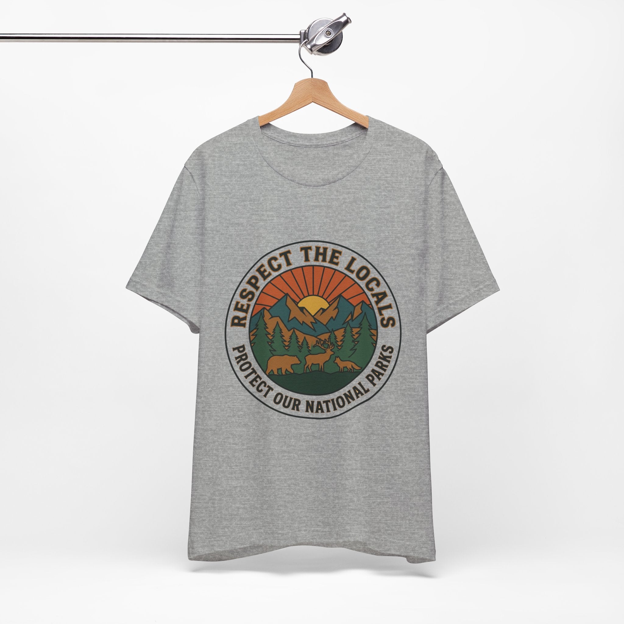 T-Shirt "Schützt unsere Nationalparks"