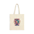 Level Up Mood Chibi Anime Canvas Tote Bag