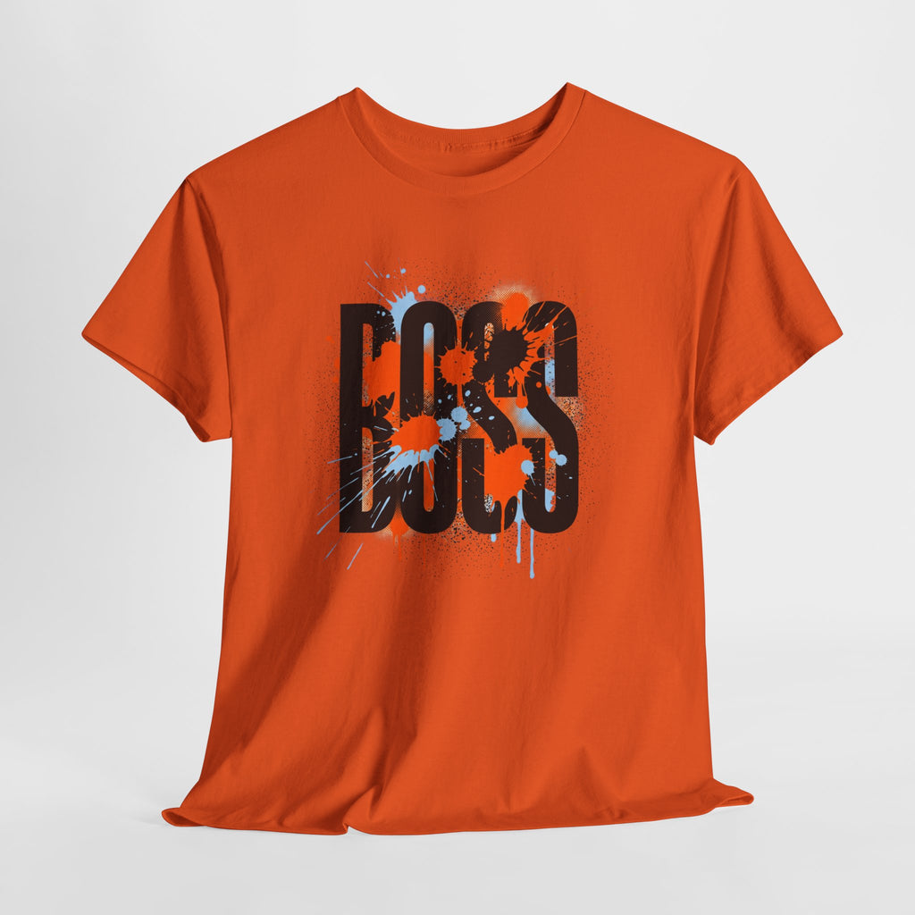 BOSS Graffiti Tee – Street Art Graphic T-Shirt