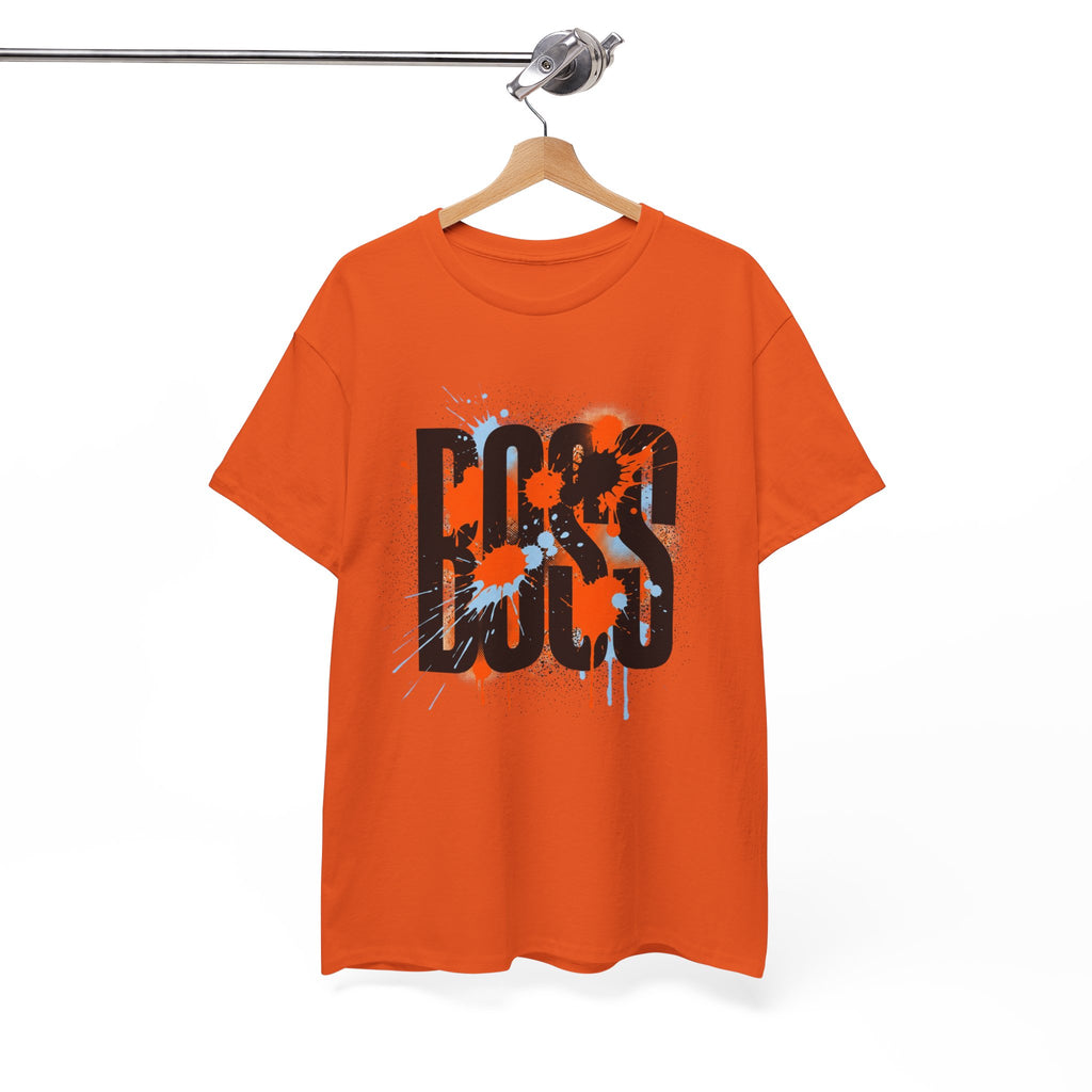 BOSS Graffiti Tee – Street Art Graphic T-Shirt