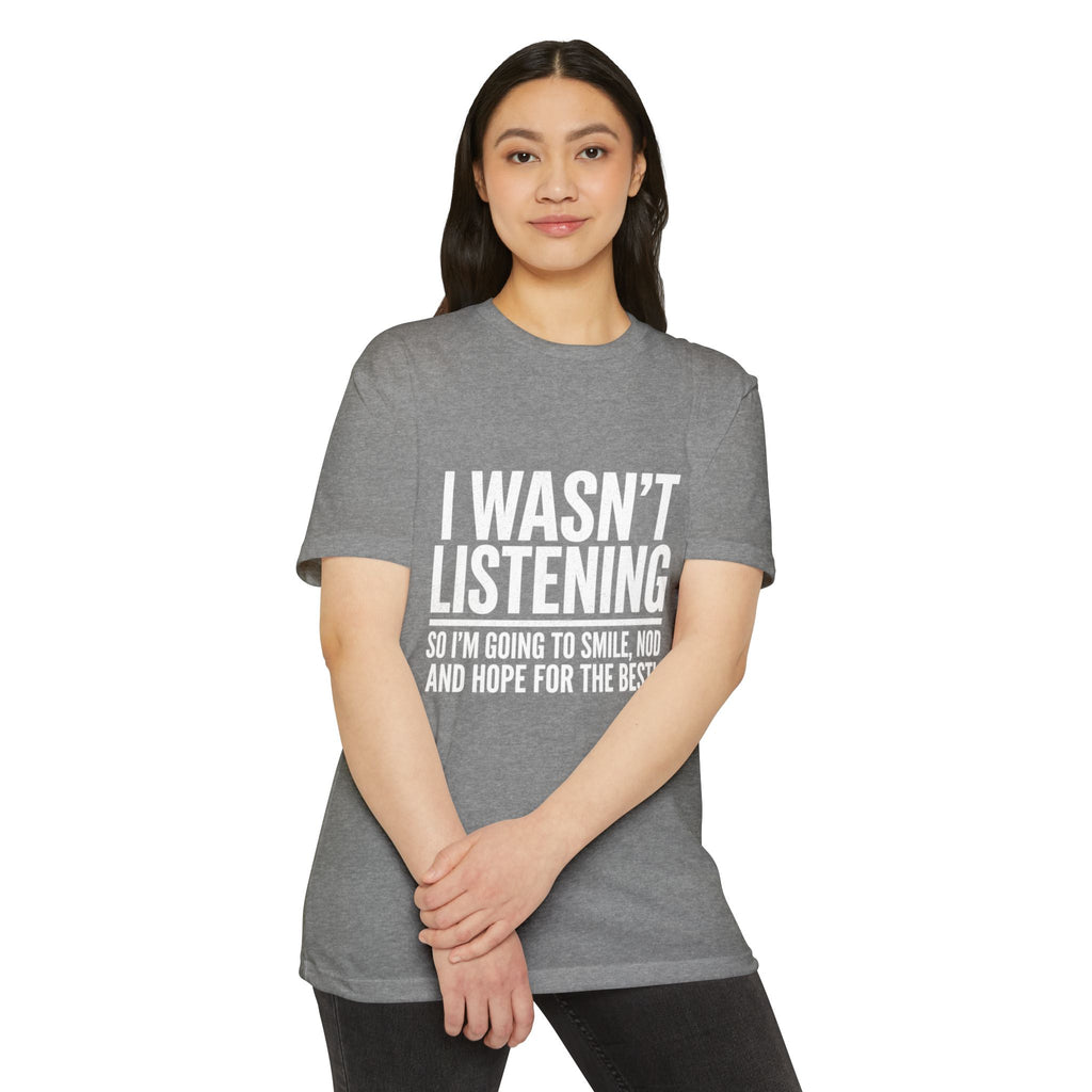 Graphic unisex soft cotton T‑Shirt — Funny Sarcastic Tee