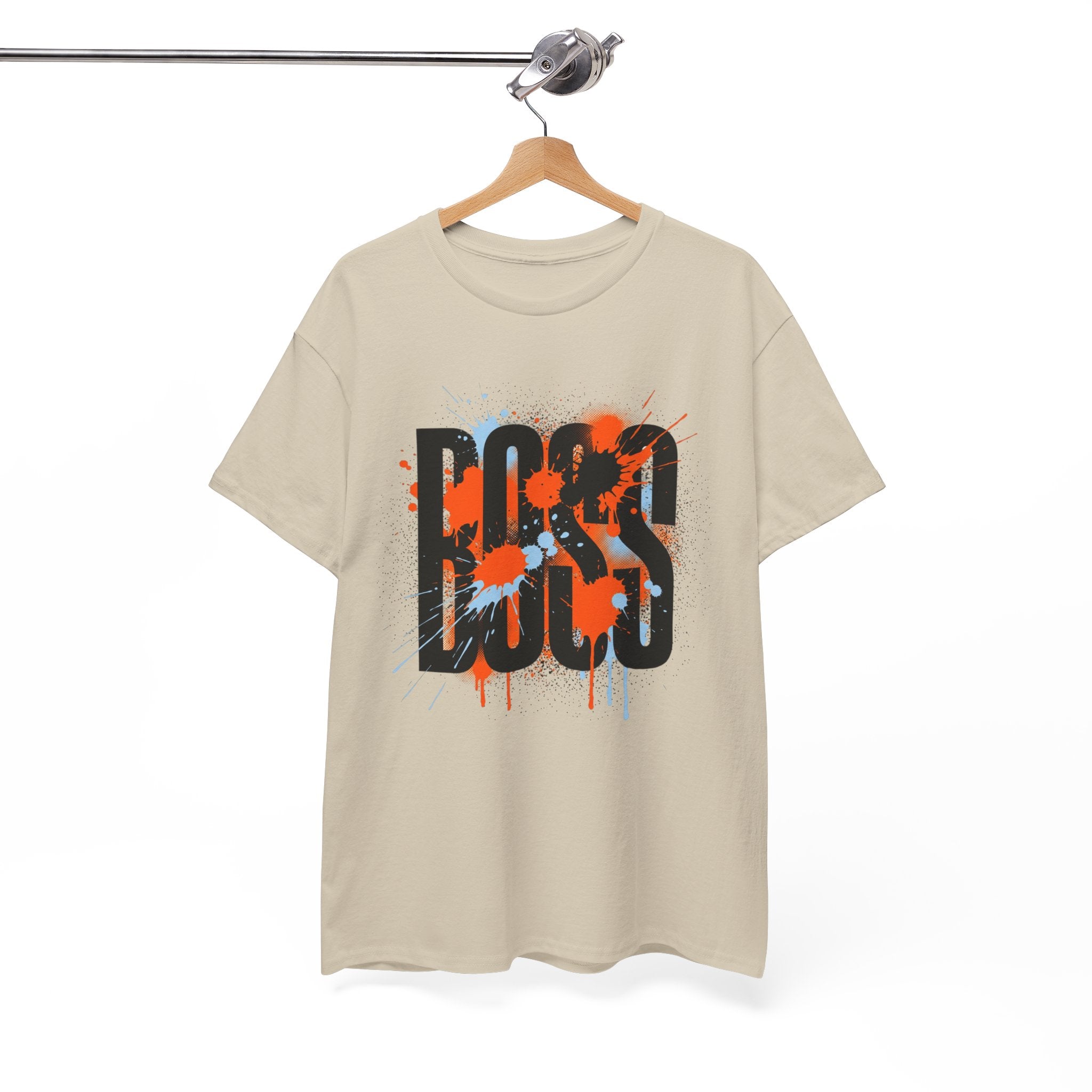 BOSS Graffiti Tee – Street Art Graphic T-Shirt
