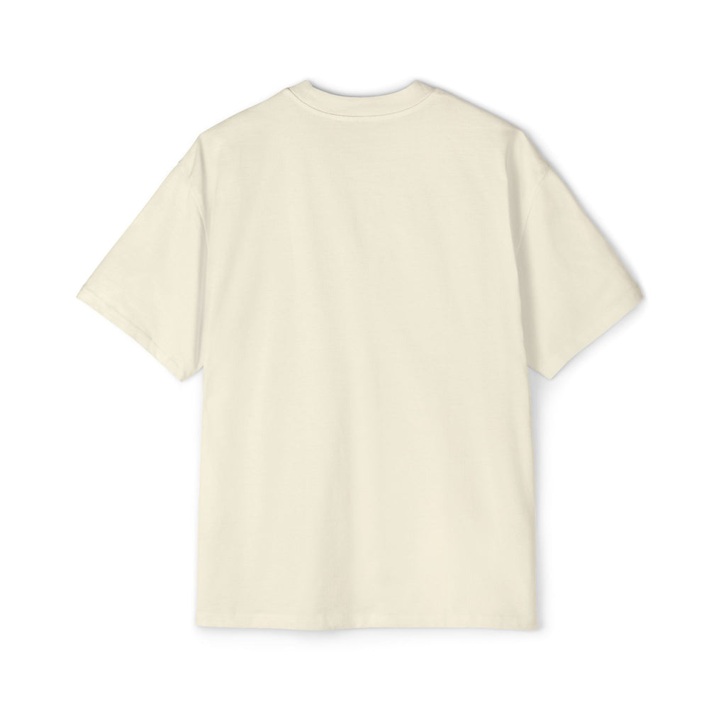 Ausgemustertes Oversized Baumwoll-T-Shirt