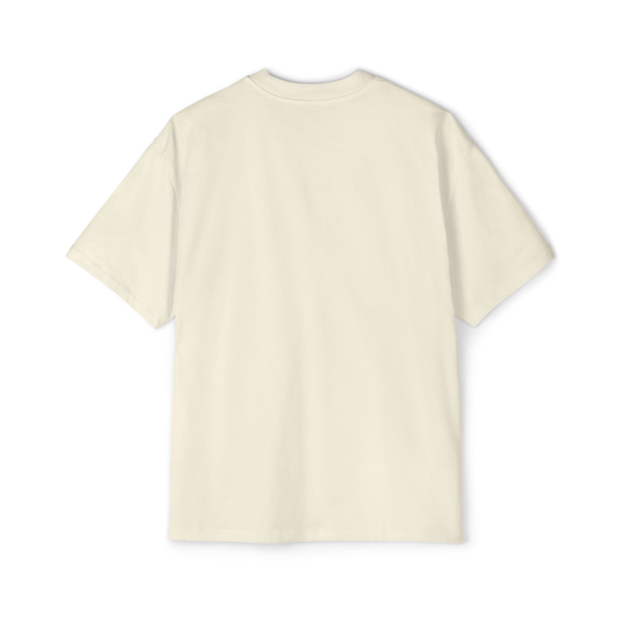 Ausgemustertes Oversized Baumwoll-T-Shirt