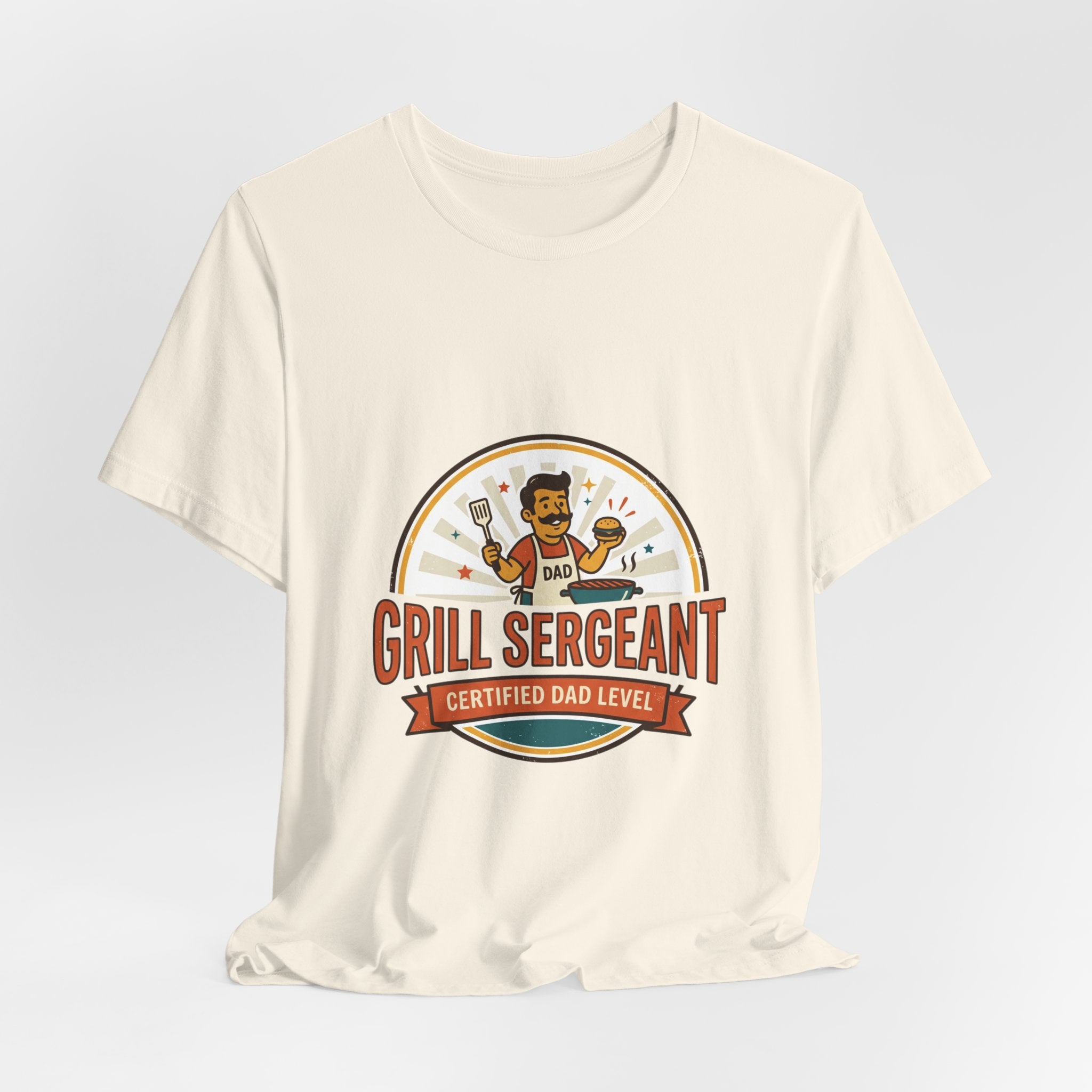 Grill Sergeant T-Shirt | Father’s Day, Retro BBQ Dad Tee