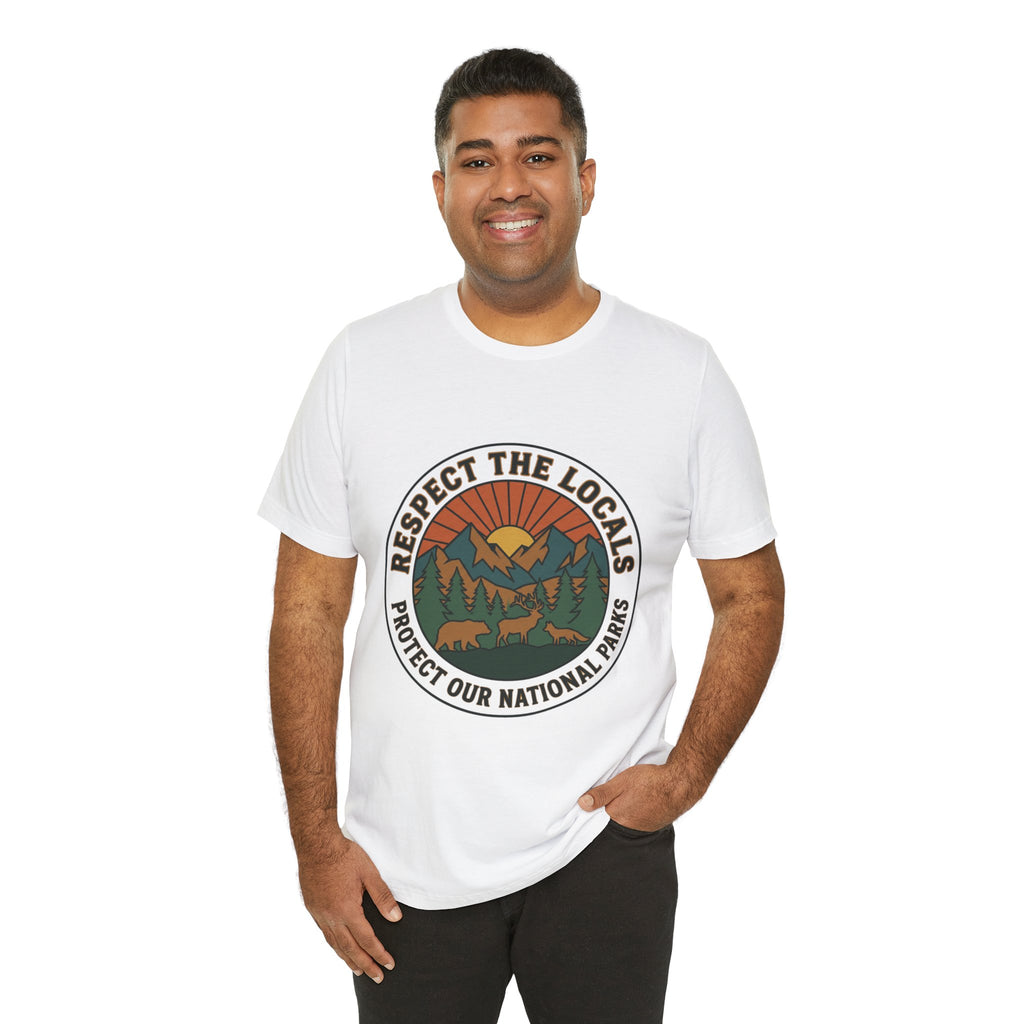 T-Shirt "Schützt unsere Nationalparks"