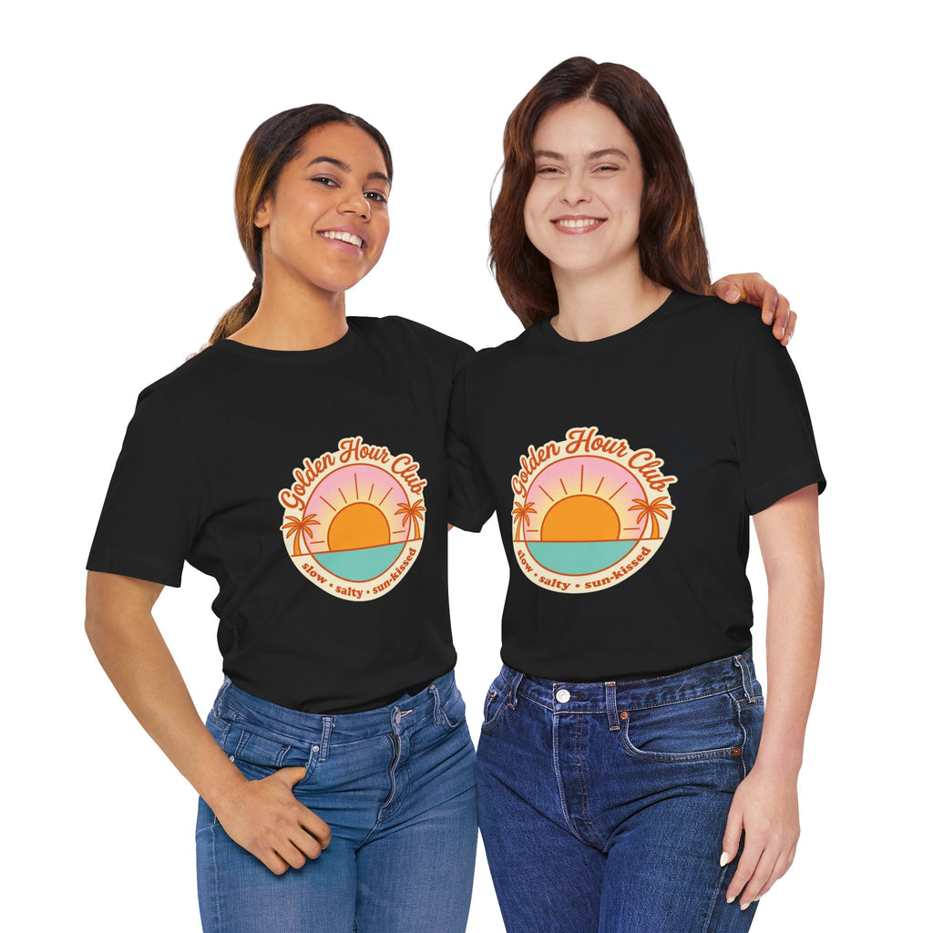 Golden Hour Club Tee | summer aesthetic, coastal vibes