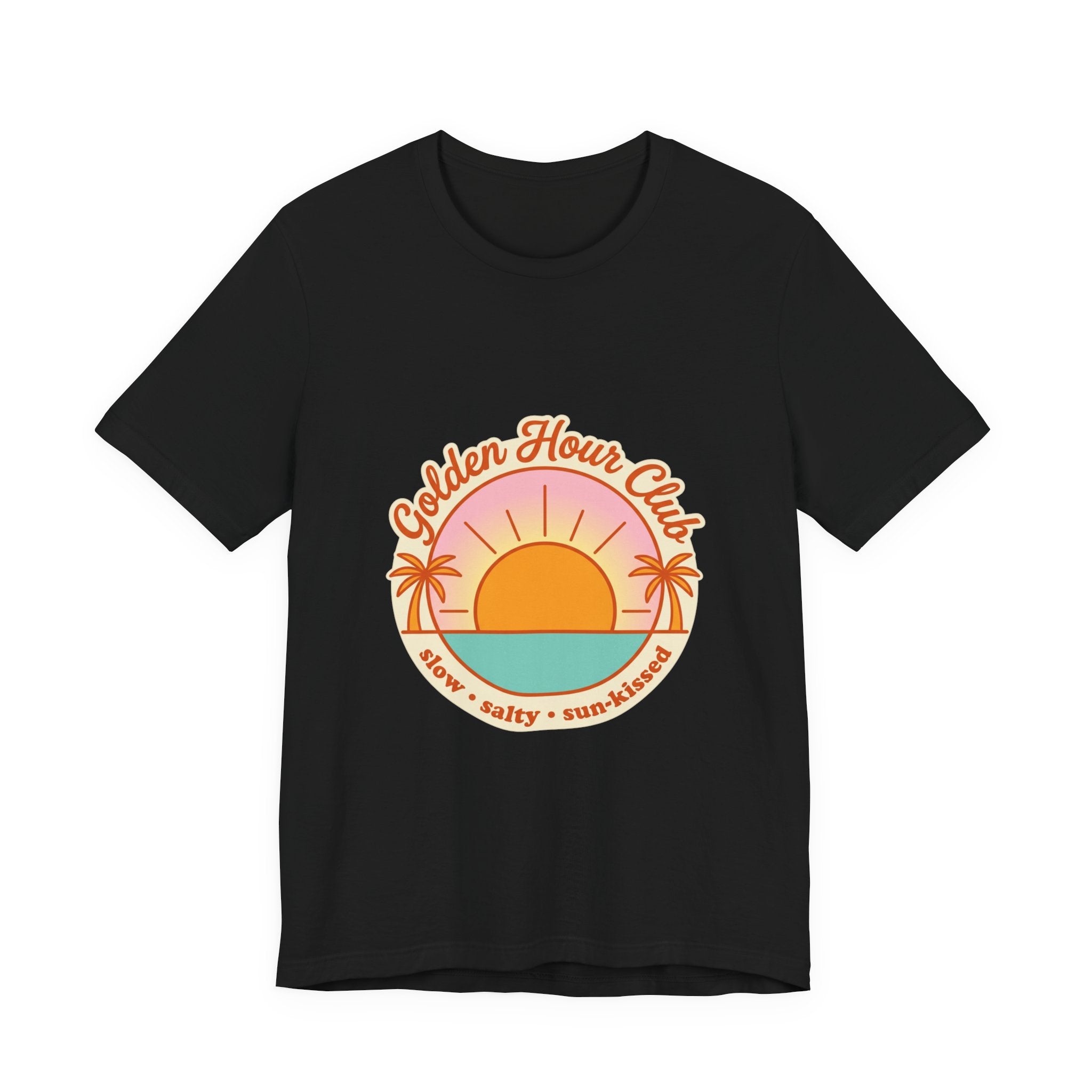 Golden Hour Club T-Shirt | Sommer-Ästhetik, Küsten-Vibes