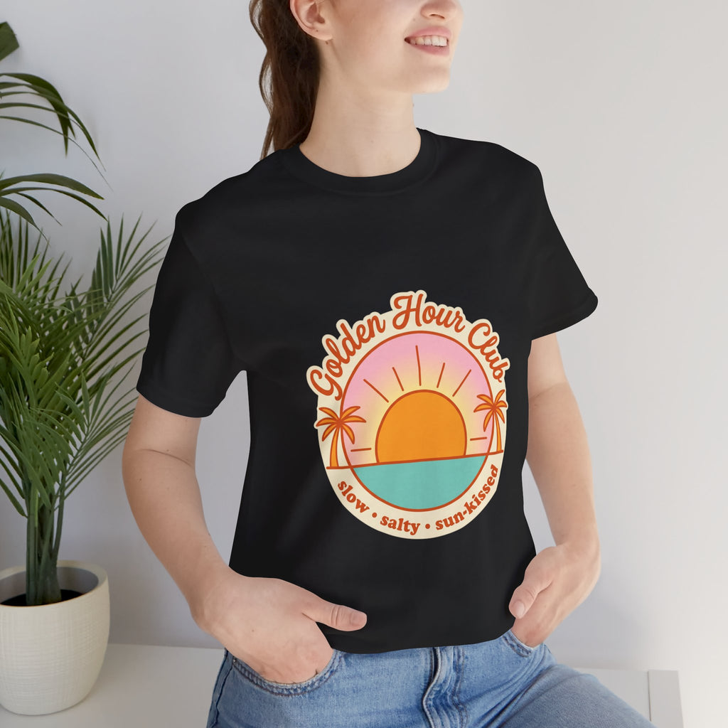 Golden Hour Club Tee | summer aesthetic, coastal vibes