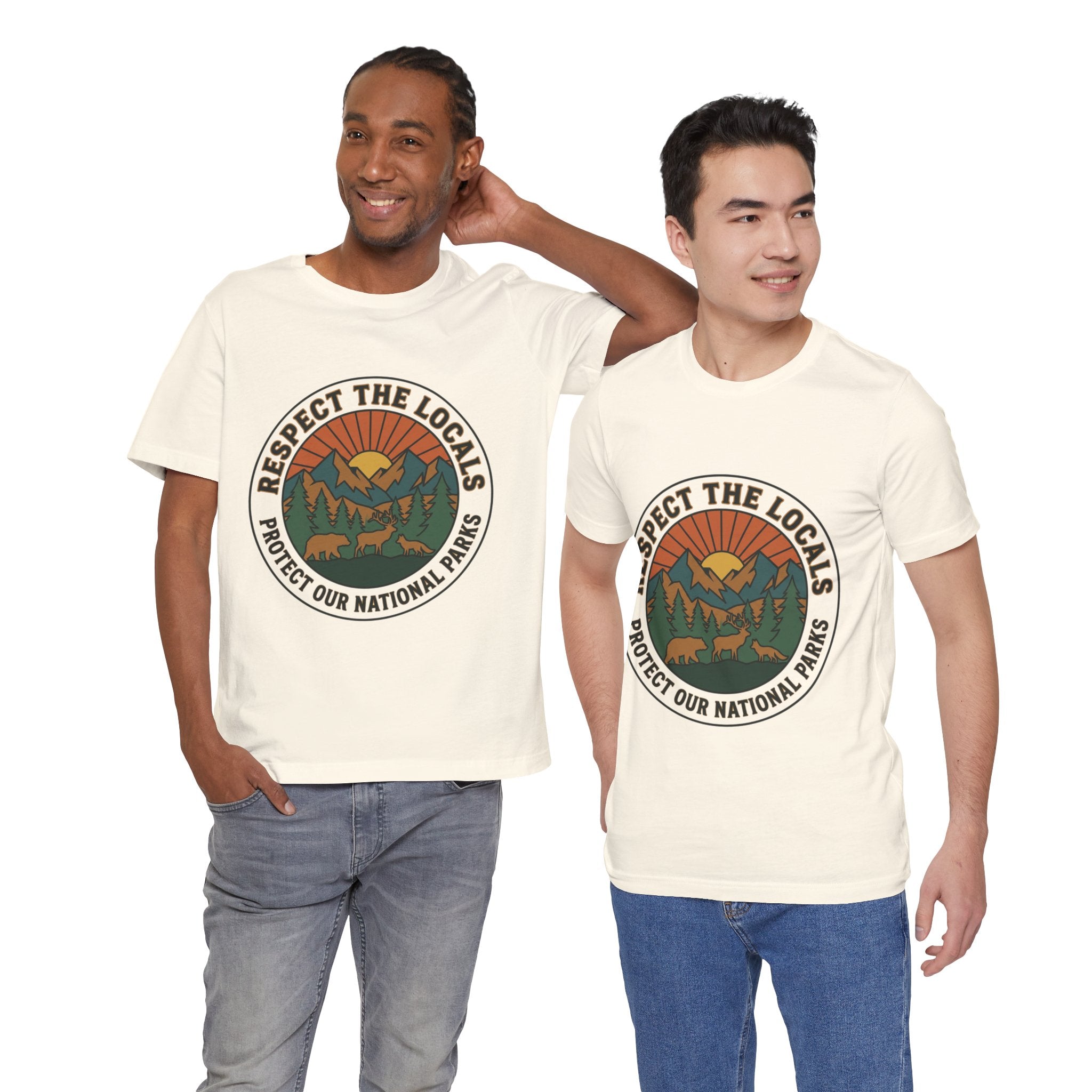 T-Shirt "Schützt unsere Nationalparks"