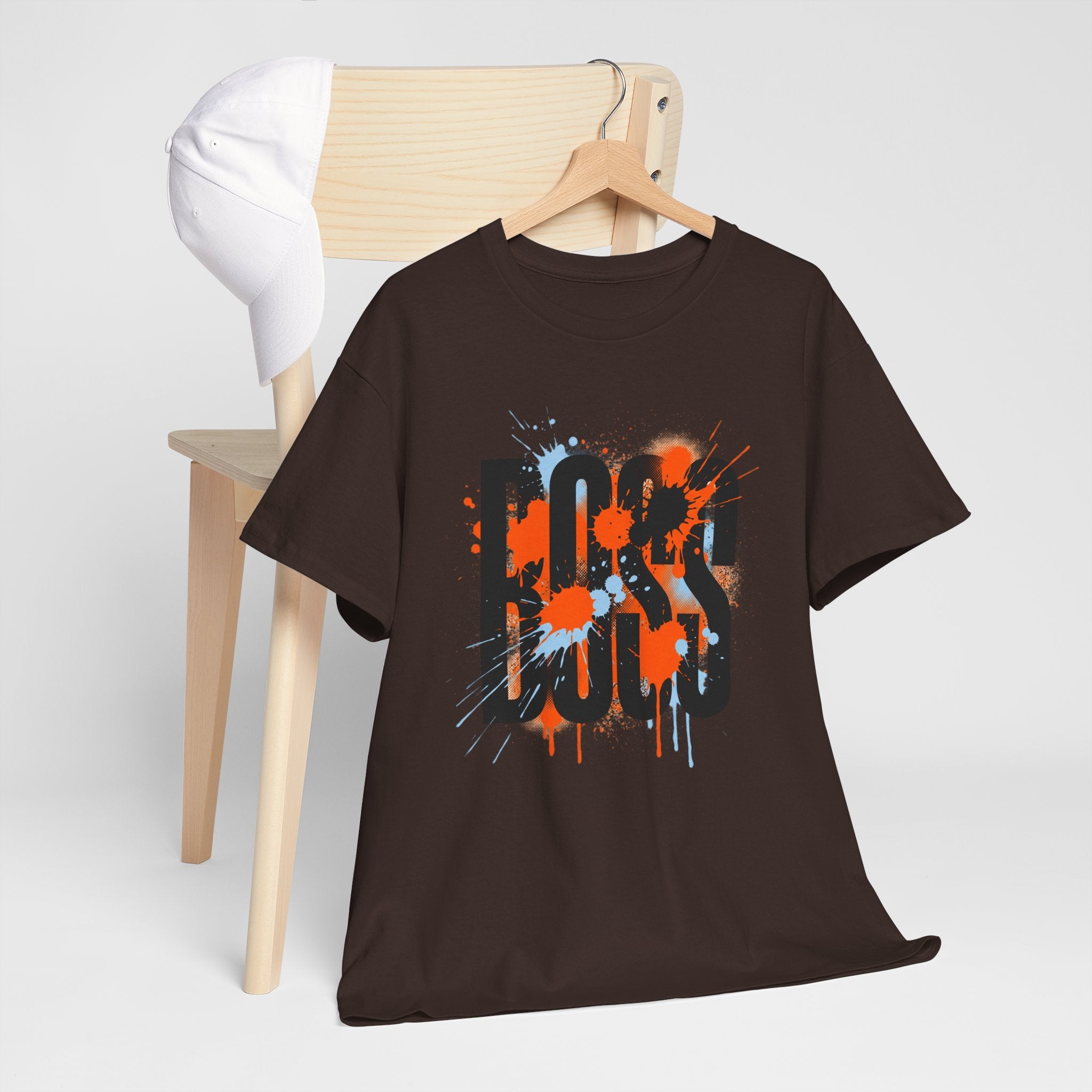 BOSS Graffiti Tee – Street Art Graphic T-Shirt