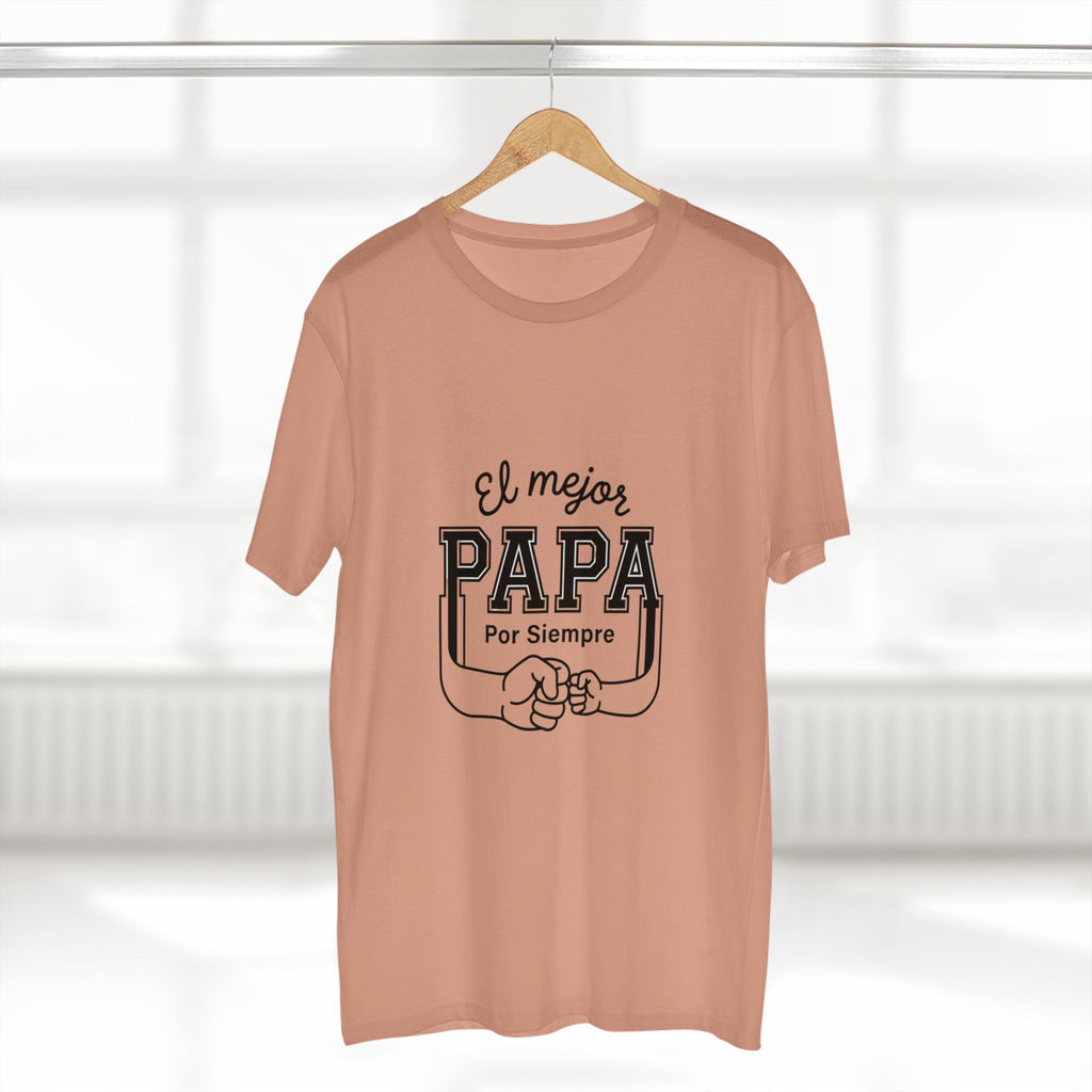 El Mejor Papá Por Siempre" Fist Bump Father's Day Tee