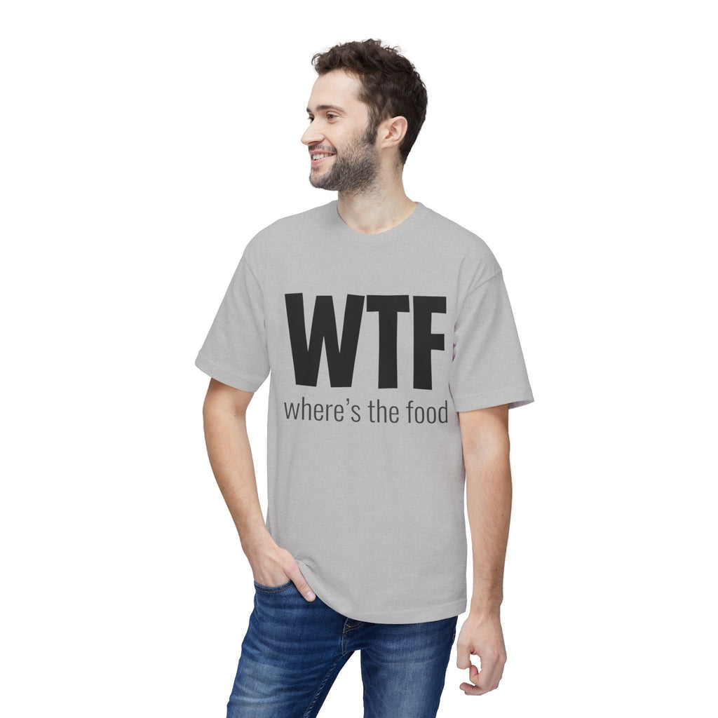 WTF "Where's the Food" Graphic T-Shirt — Funny Foodie Tee