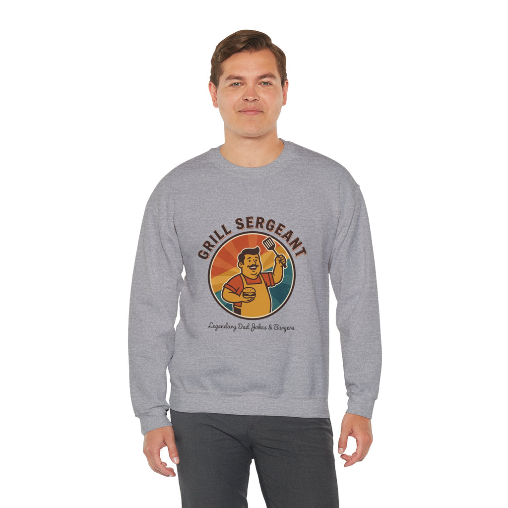 Grill Sergeant Sweatshirt | Father’s Day, Retro Outdoorsy Dad