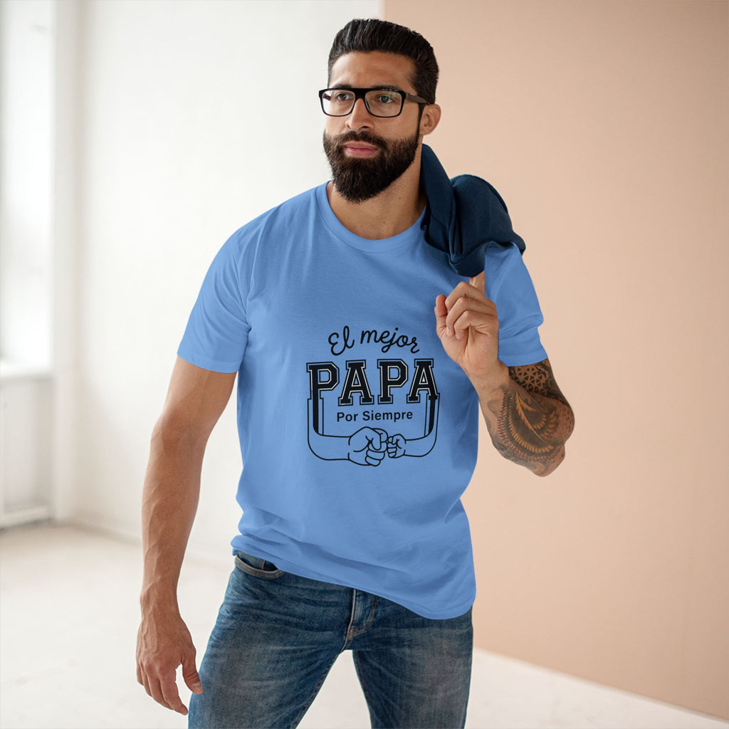 El Mejor Papá Por Siempre" Fist Bump Father's Day Tee