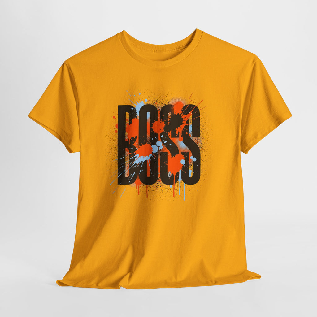 BOSS Graffiti Tee – Street Art Graphic T-Shirt