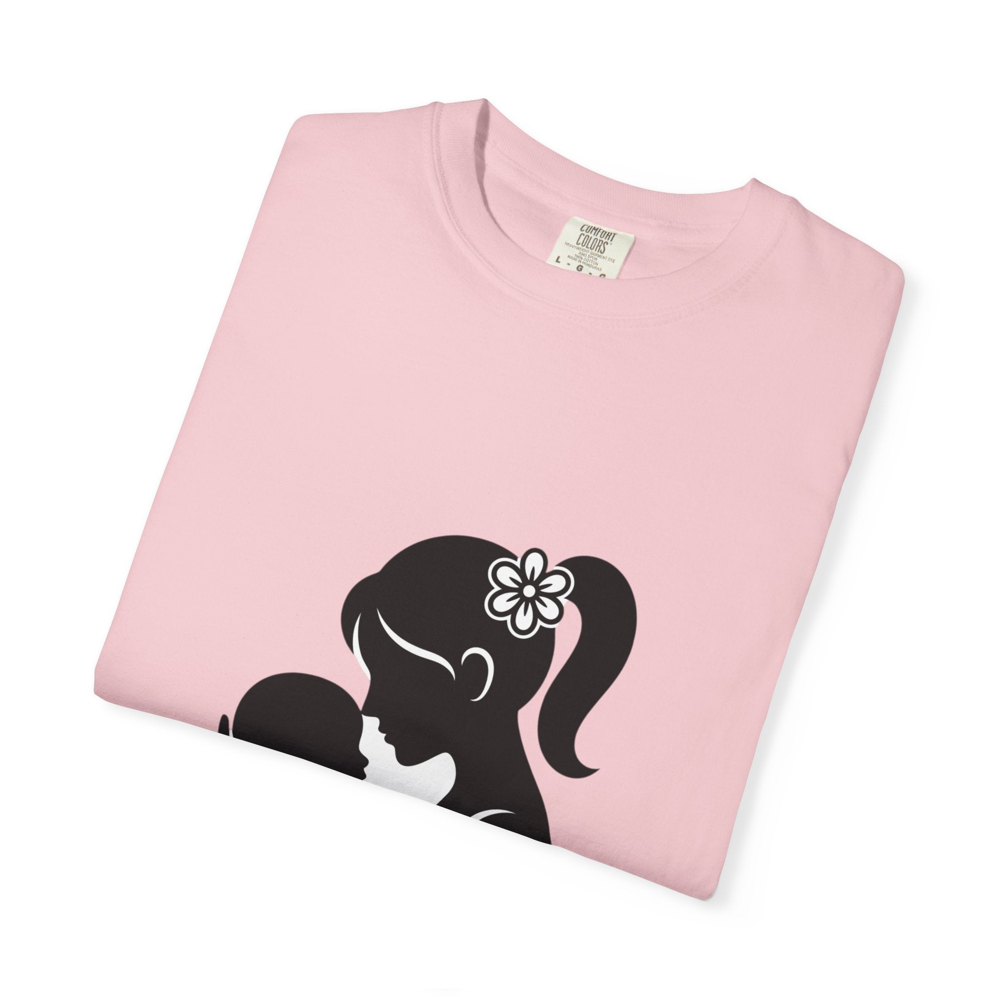 Mom and Baby Silhouette T-Shirt — Nursing & New Mom Gift