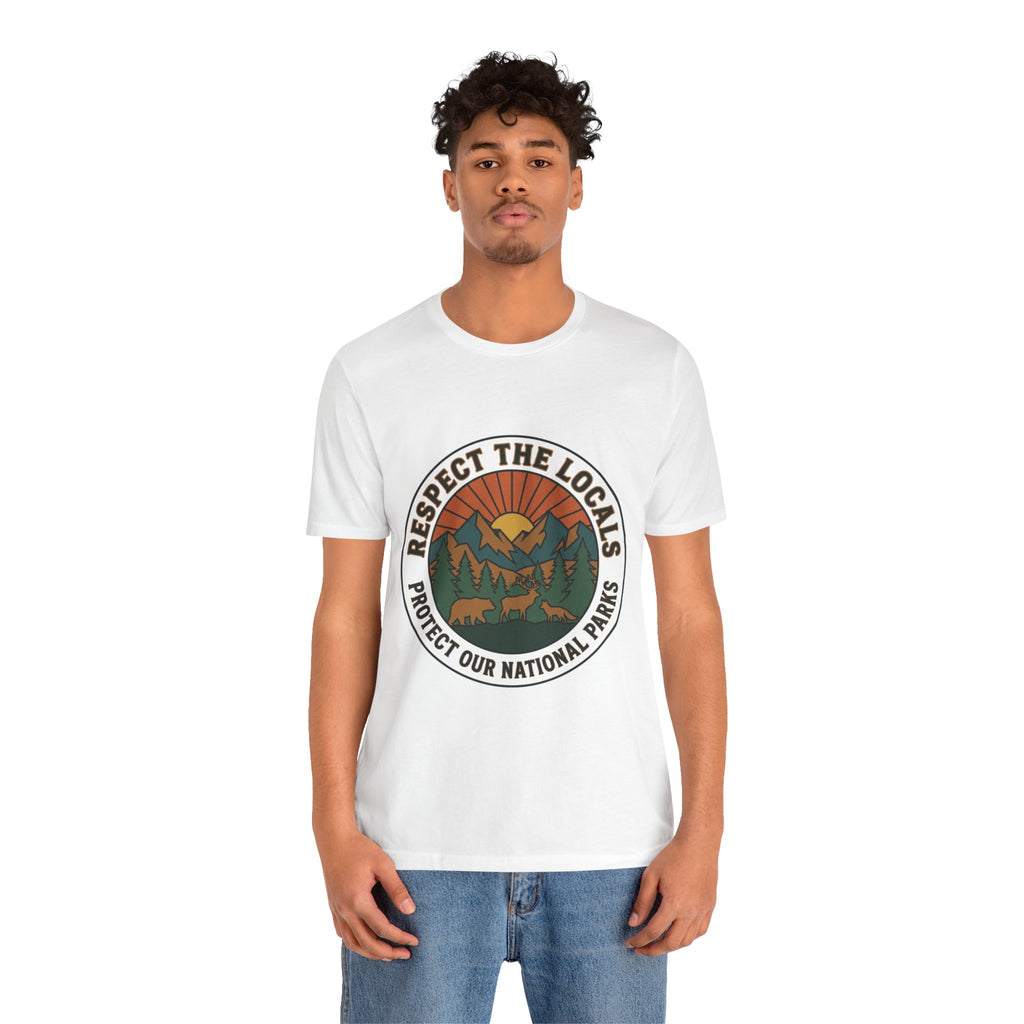 T-Shirt "Schützt unsere Nationalparks"
