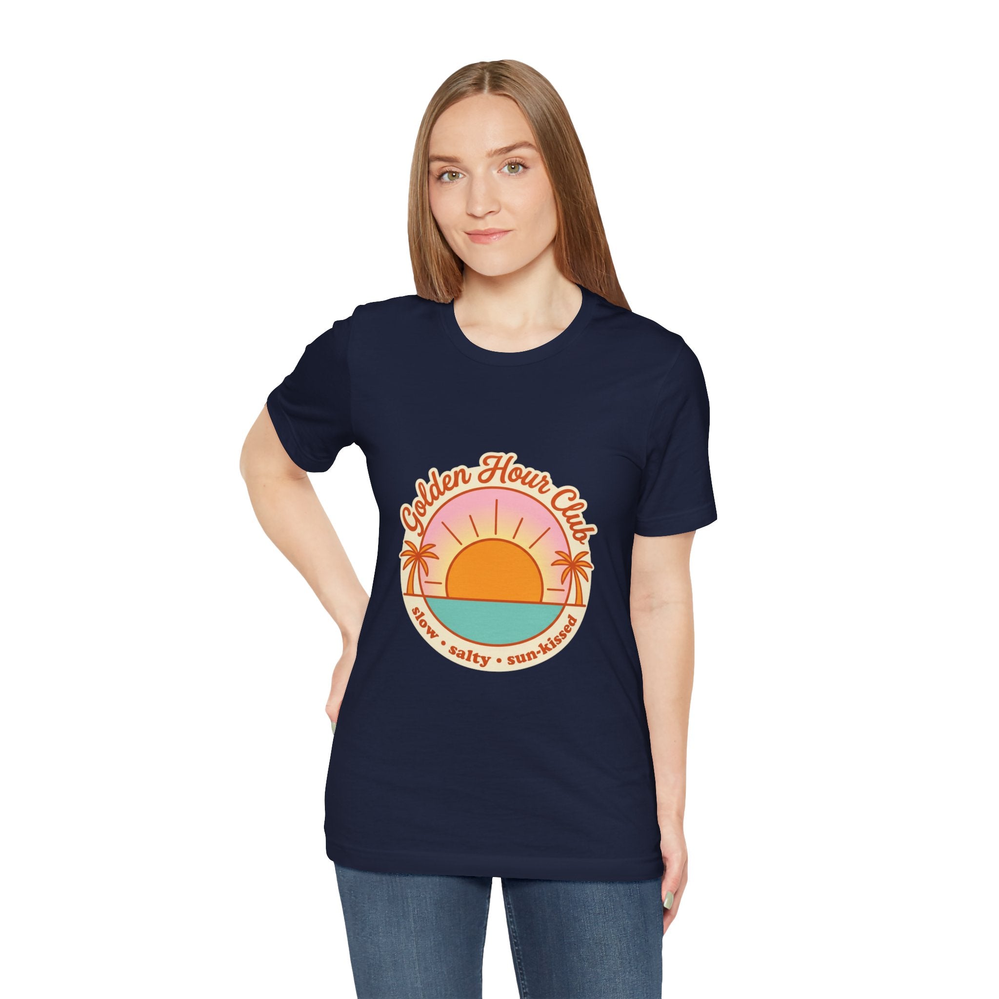 Golden Hour Club Tee | summer aesthetic, coastal vibes