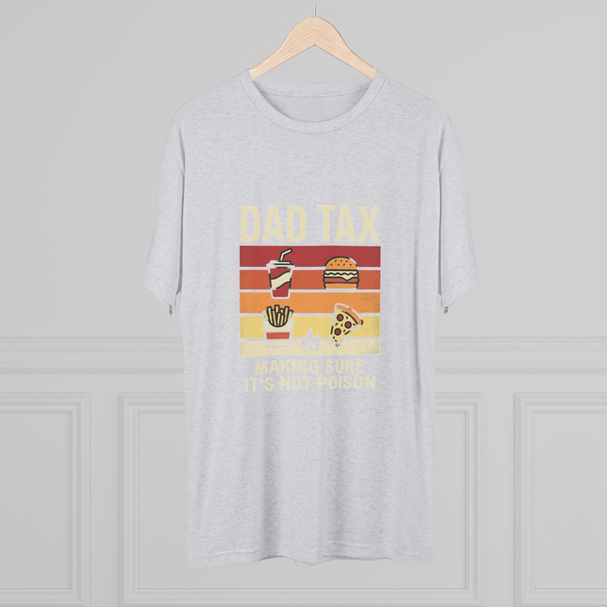 Papa-Steuer T-Shirt – Lustiges Retro-Food-Design