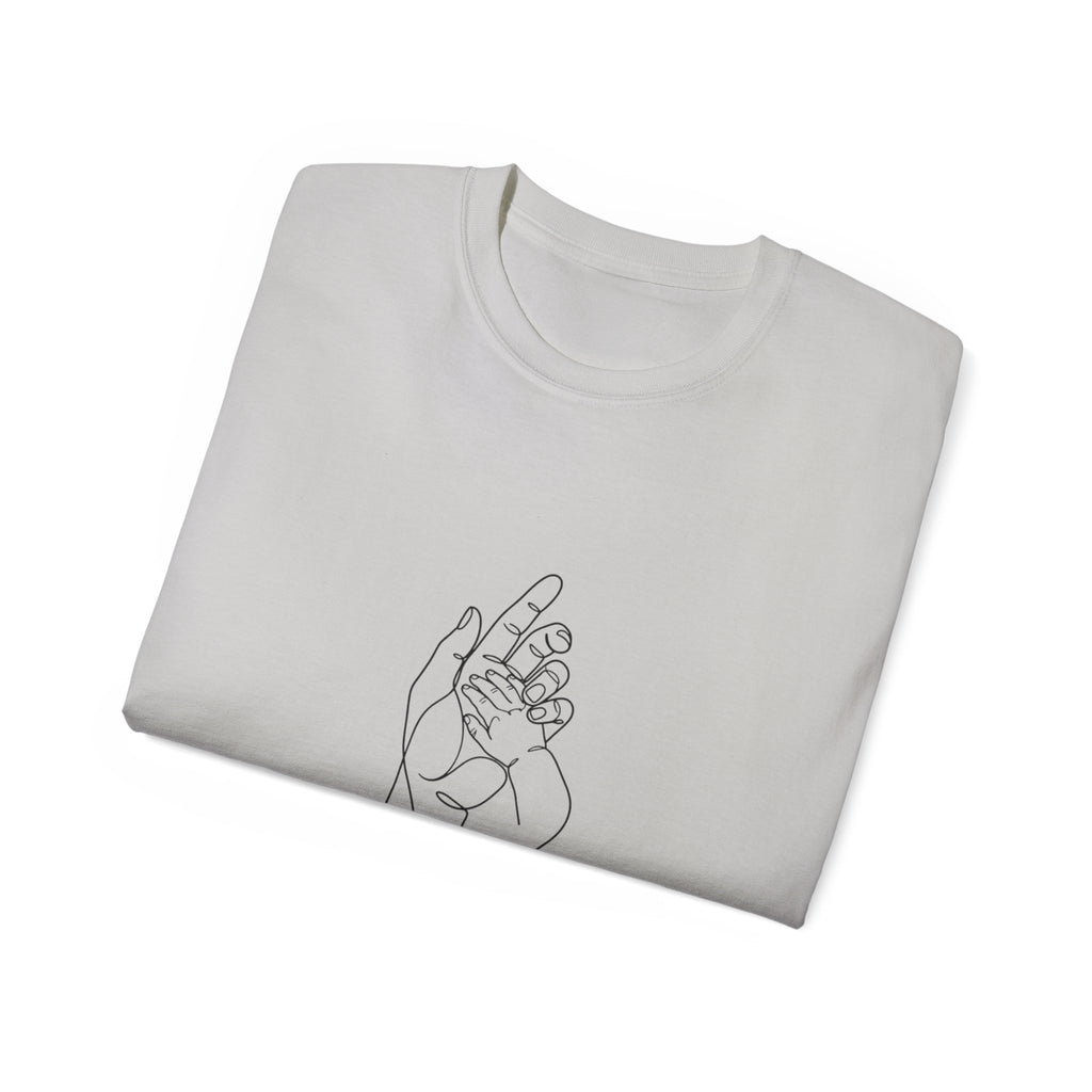 Matching Hands Relaxed Unisex Baumwoll-T-Shirt
