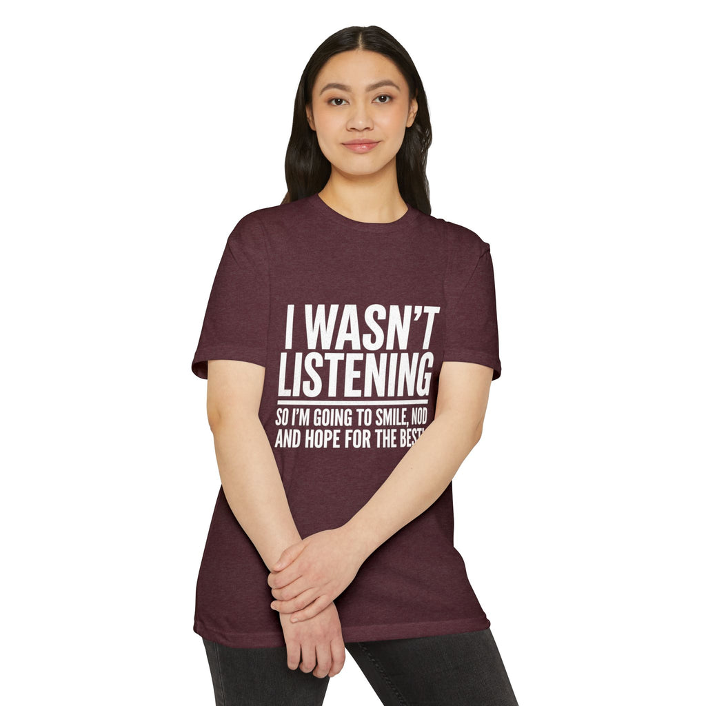 Graphic unisex soft cotton T‑Shirt — Funny Sarcastic Tee