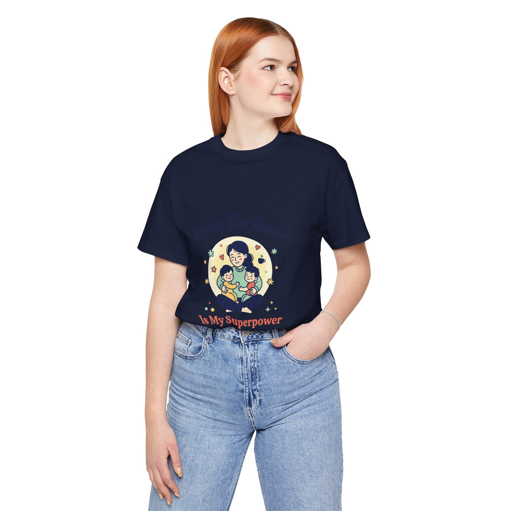 T-Shirt Kleine Menschen aufziehen | Muttertag, Mama-Leben, sentimental