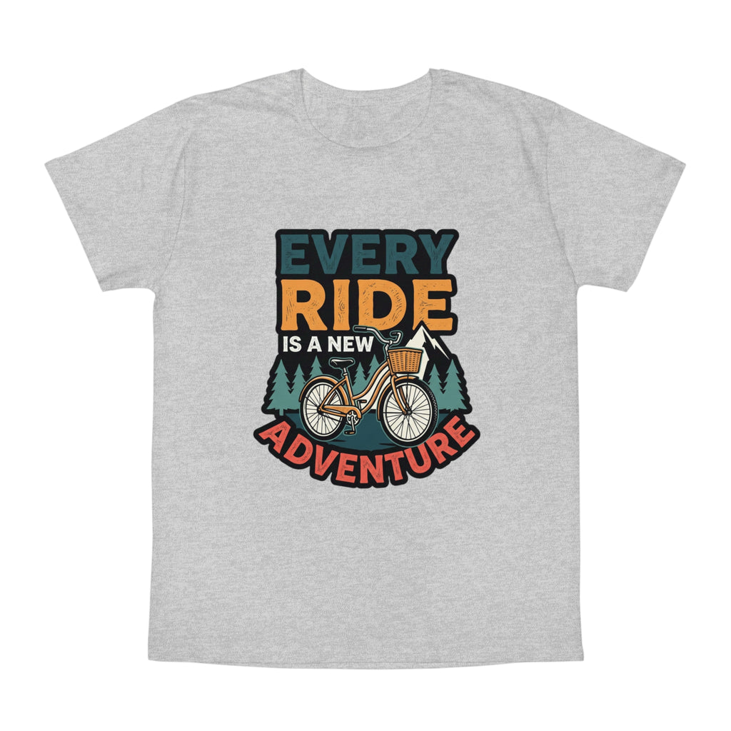 Every Ride Is a New Adventure T-Shirt — Bicycle Camping Outdoor Tee