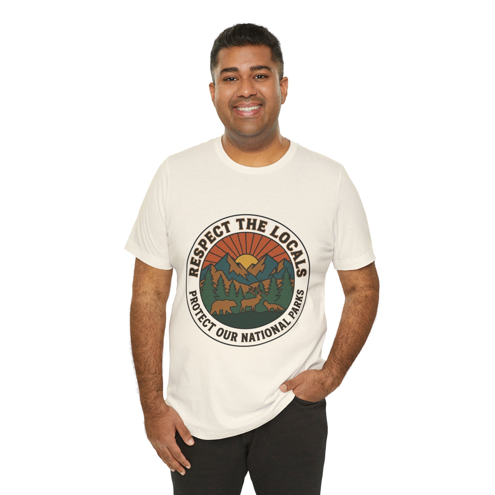 T-Shirt "Schützt unsere Nationalparks"