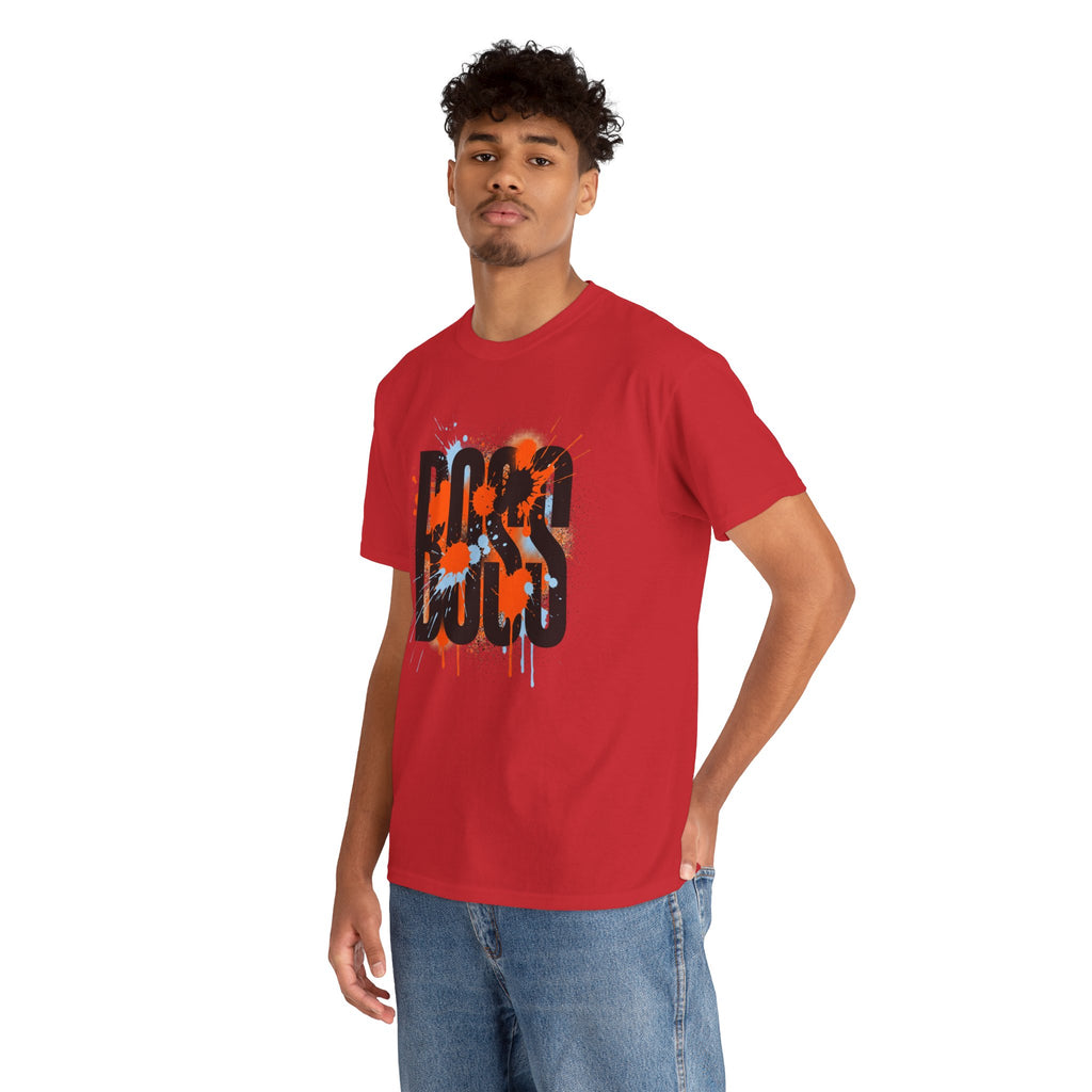 BOSS Graffiti Tee – Street Art Graphic T-Shirt