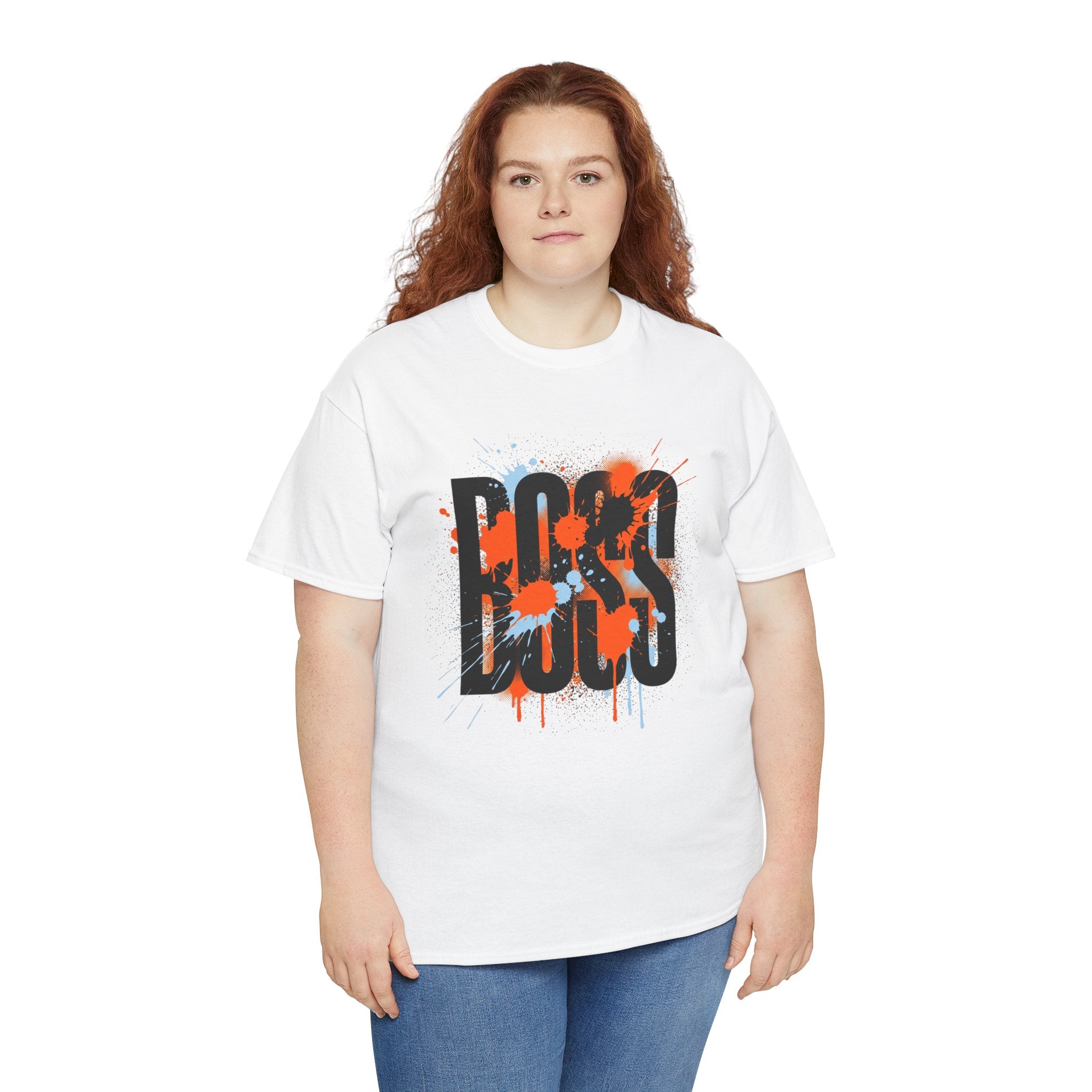 BOSS Graffiti Tee – Street Art Graphic T-Shirt