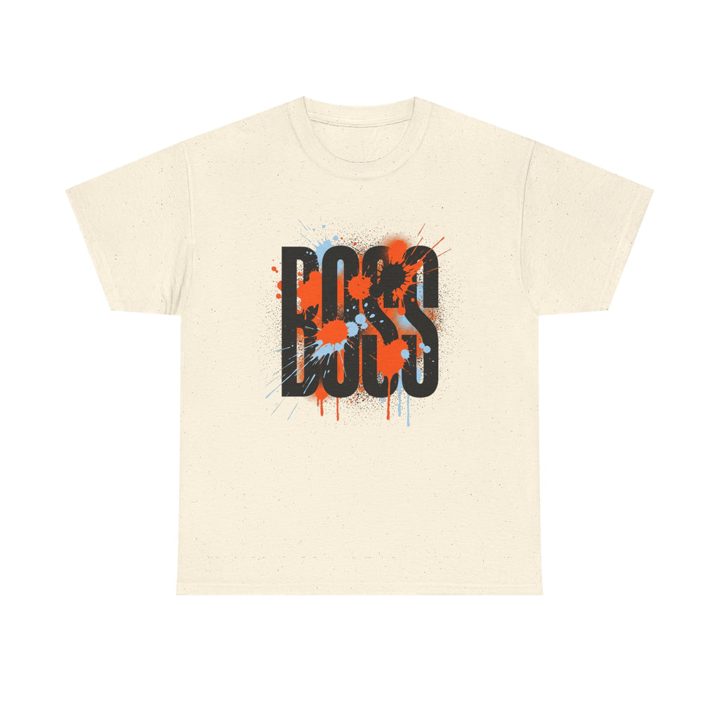 BOSS Graffiti Tee – Street Art Graphic T-Shirt