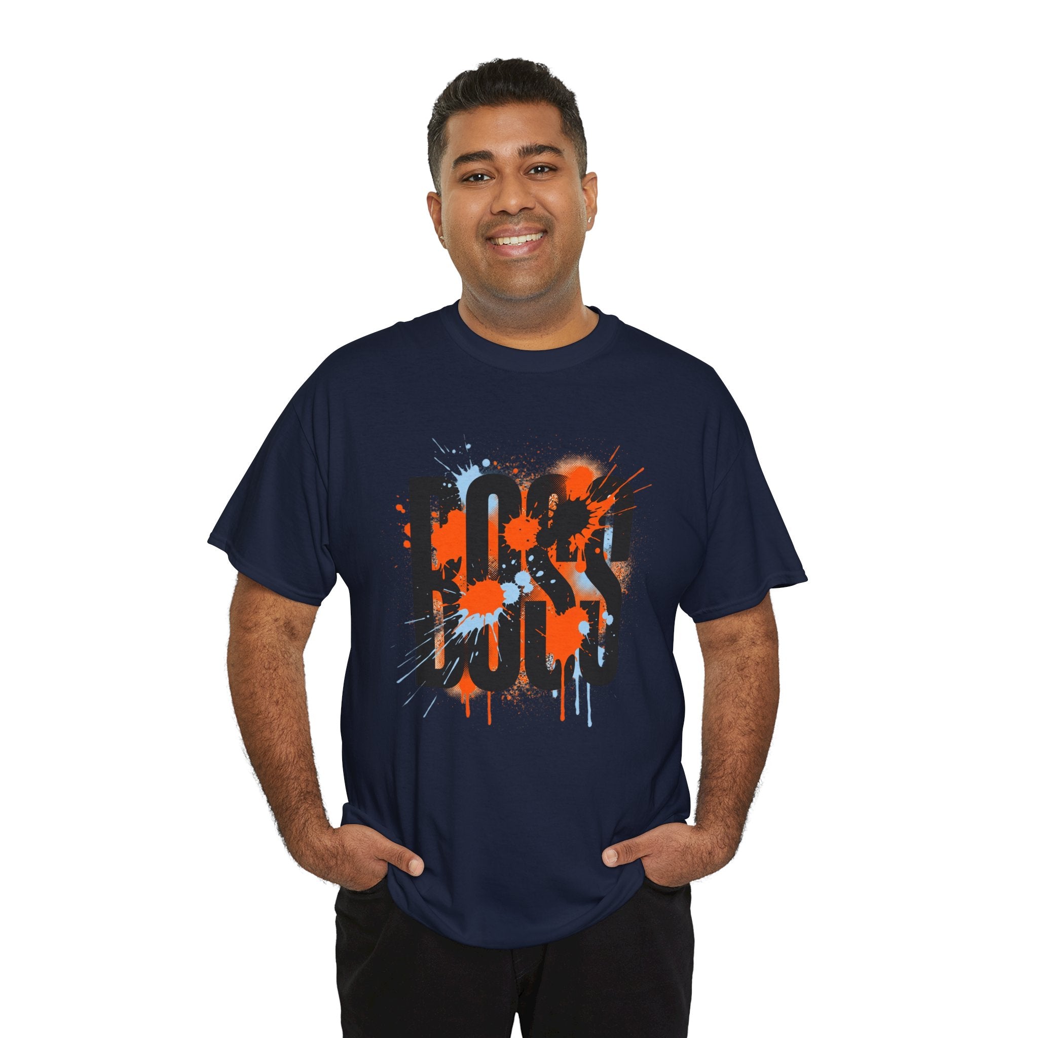BOSS Graffiti Tee – Street Art Graphic T-Shirt