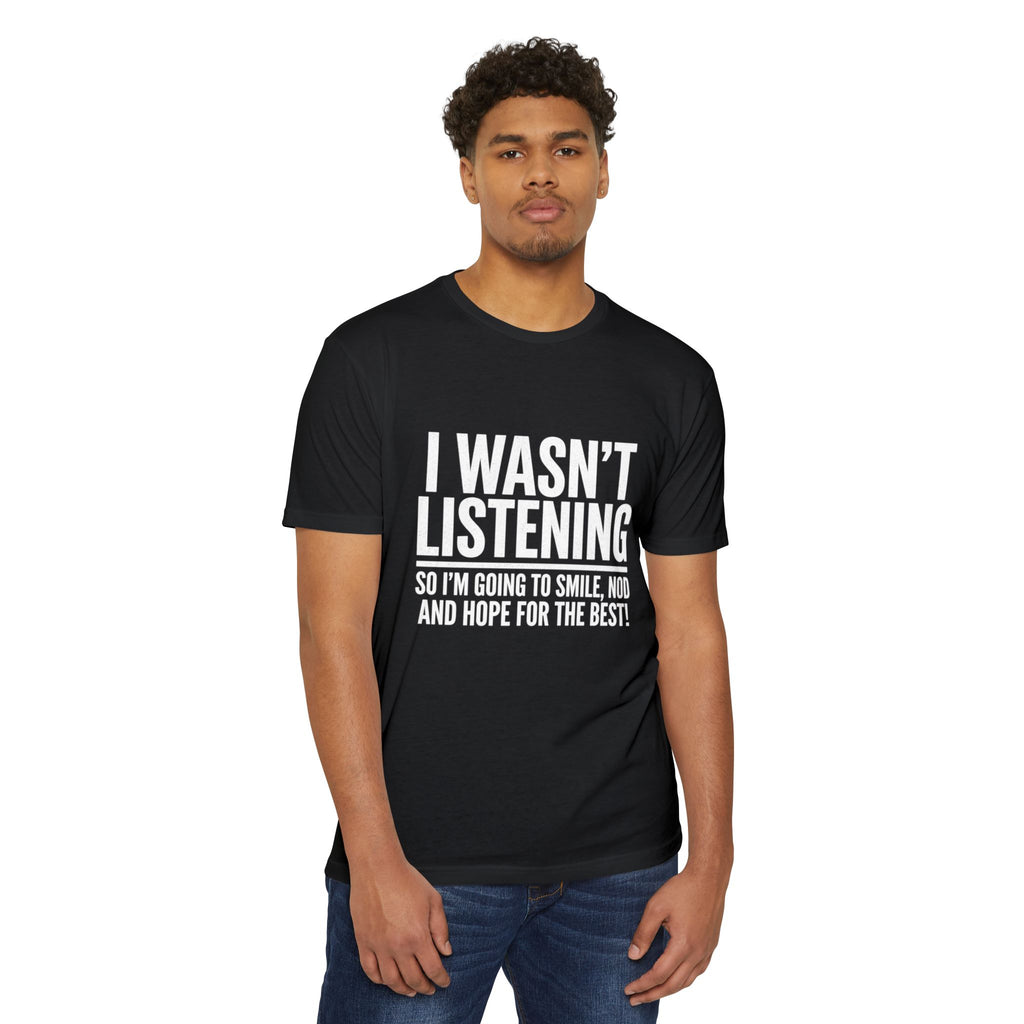 Graphic unisex soft cotton T‑Shirt — Funny Sarcastic Tee
