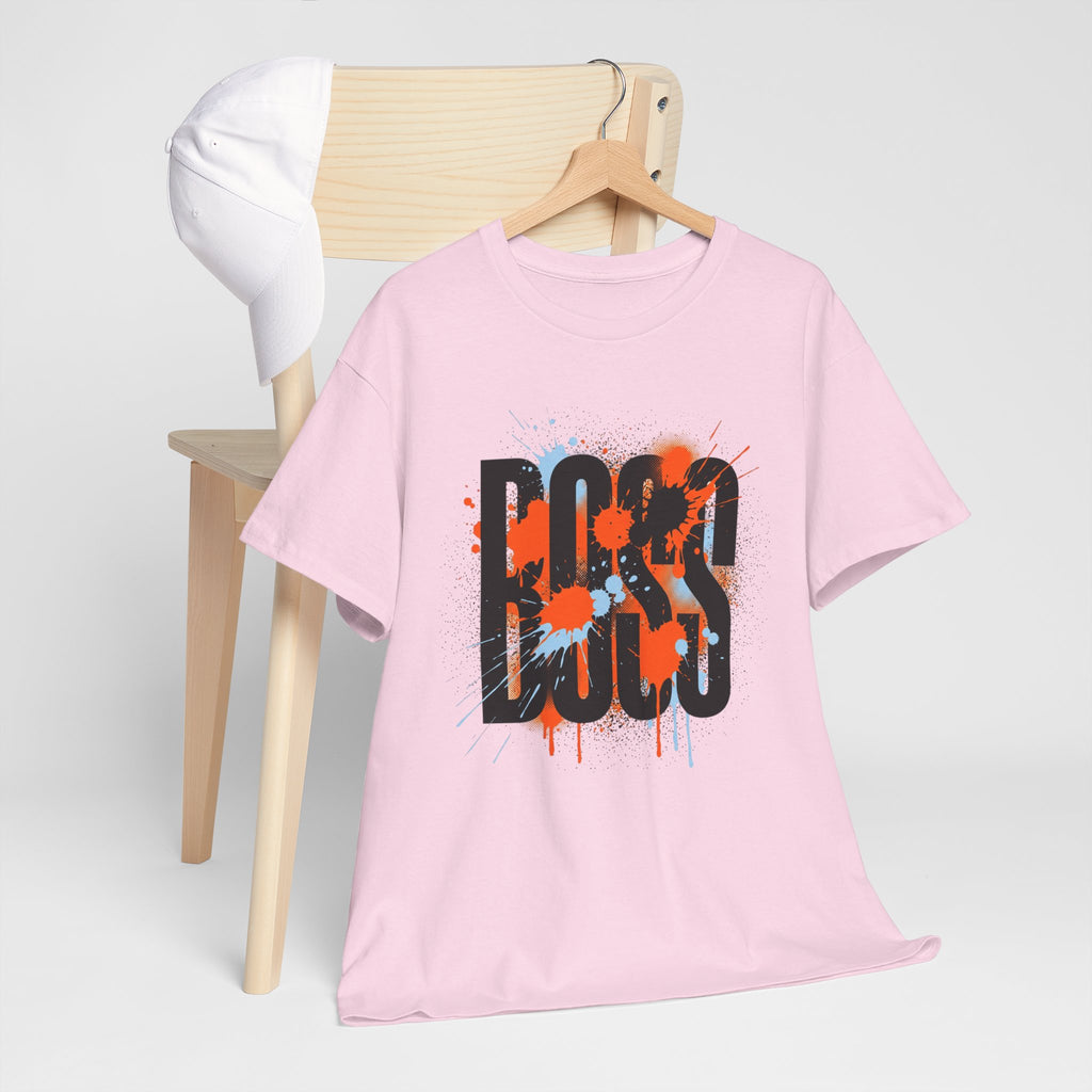 BOSS Graffiti Tee – Street Art Graphic T-Shirt