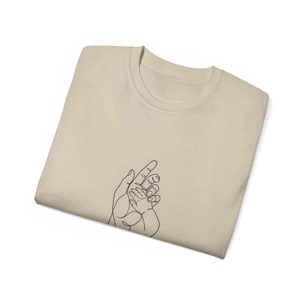 Matching Hands Relaxed Unisex Baumwoll-T-Shirt