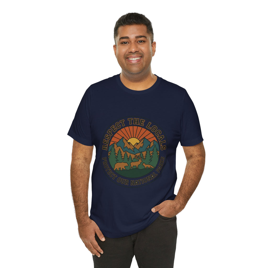 T-Shirt "Schützt unsere Nationalparks"