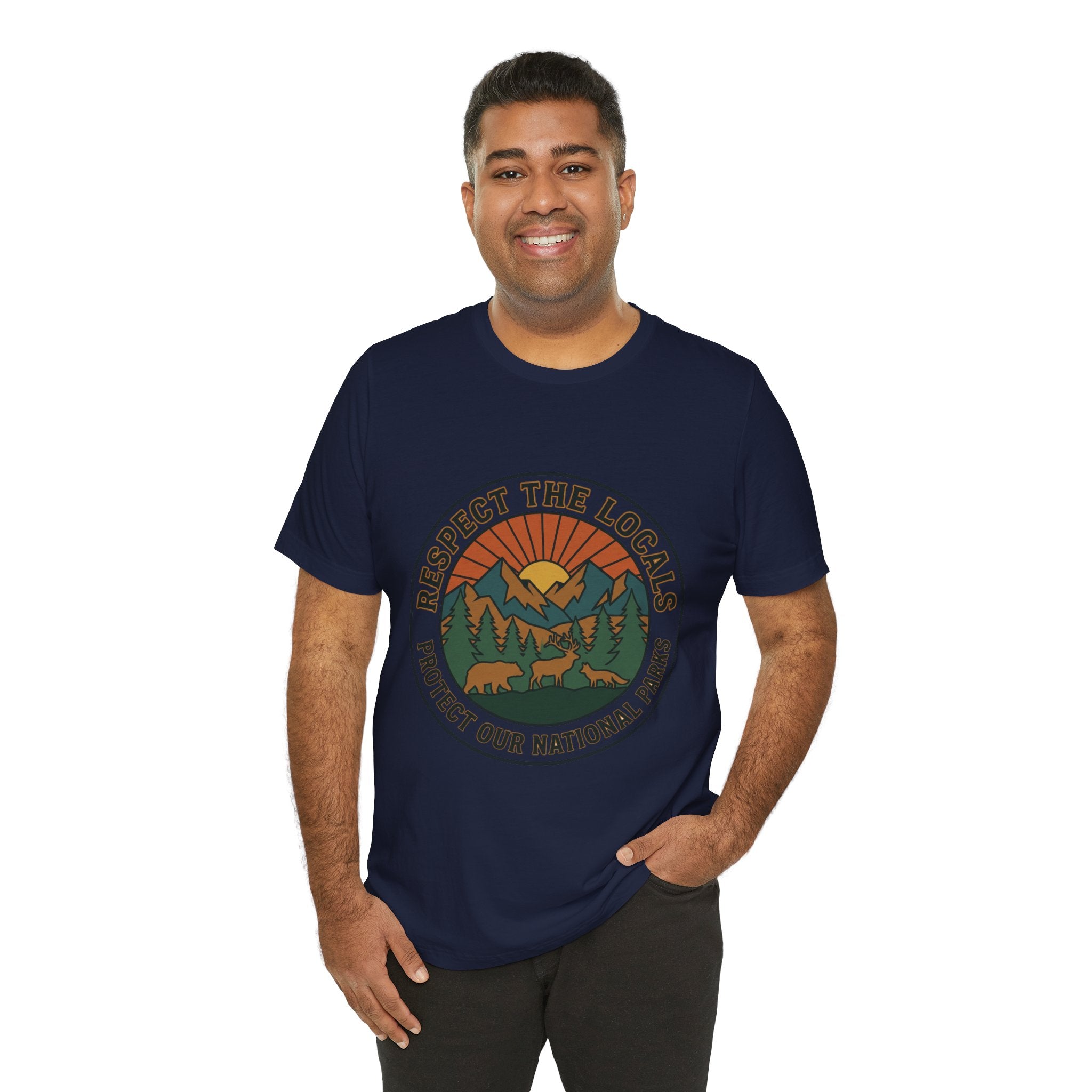 T-Shirt "Schützt unsere Nationalparks"