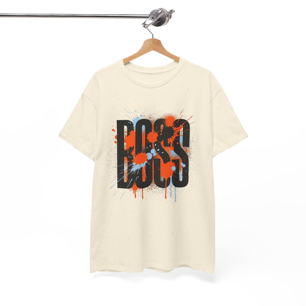 BOSS Graffiti Tee – Street Art Graphic T-Shirt