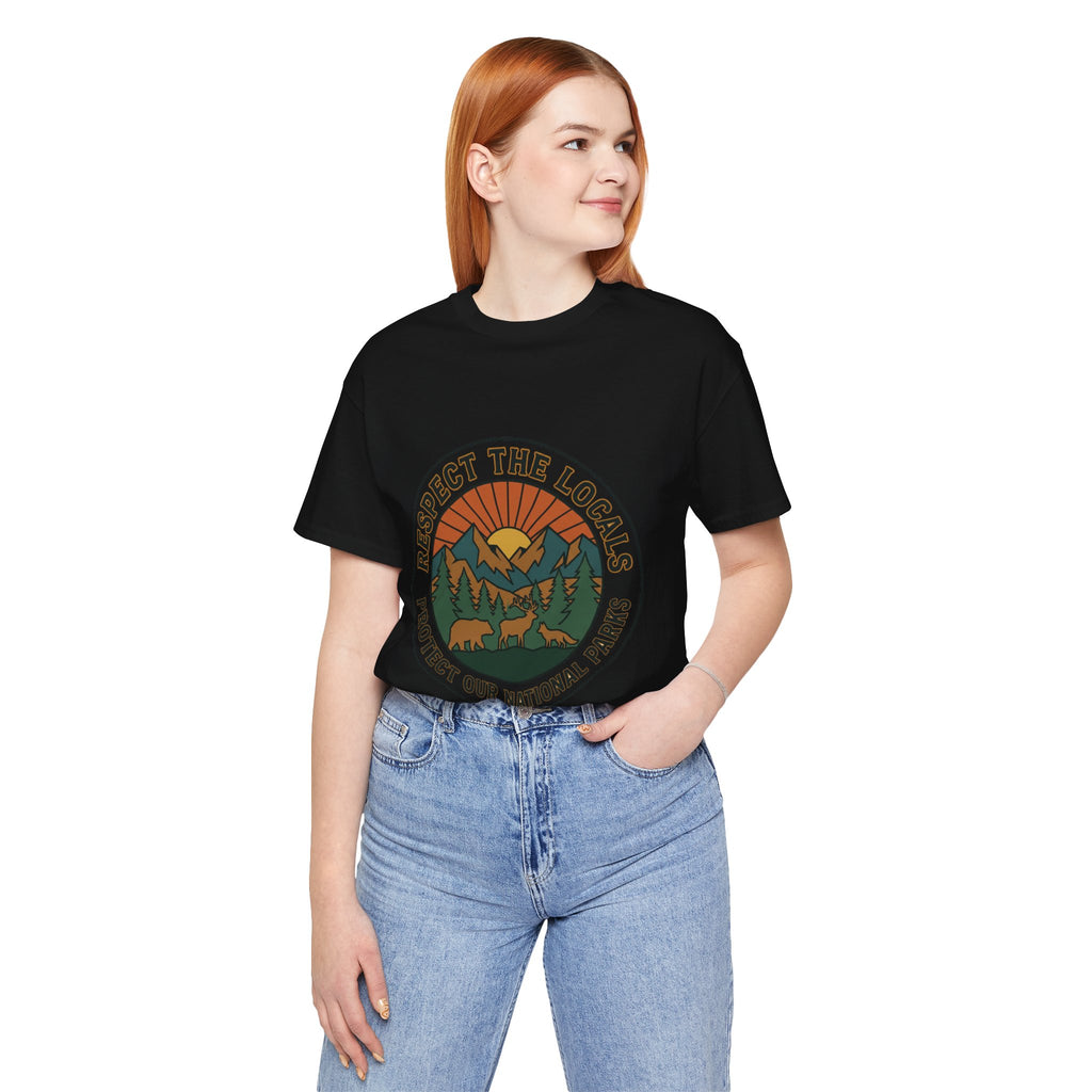 T-Shirt "Schützt unsere Nationalparks"