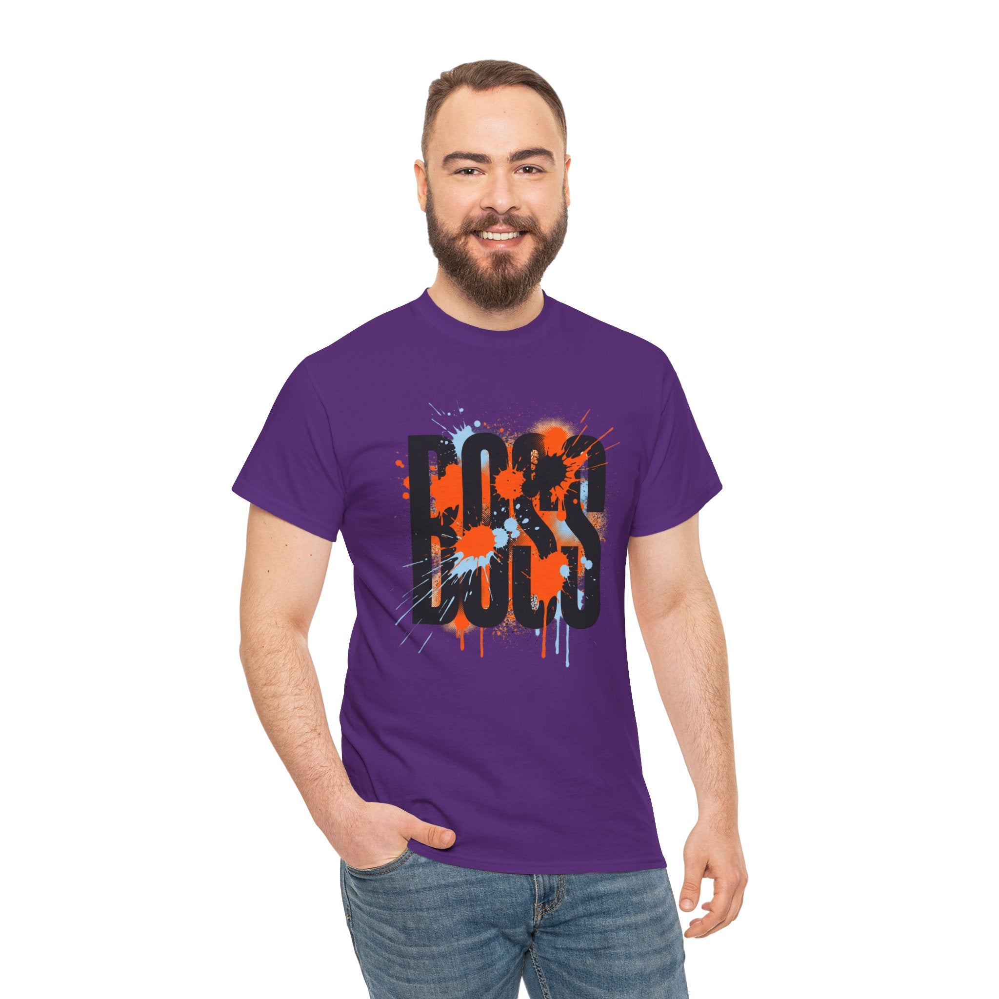 BOSS Graffiti Tee – Street Art Graphic T-Shirt