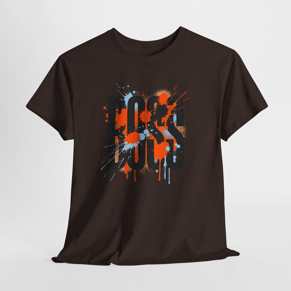 BOSS Graffiti Tee – Street Art Graphic T-Shirt